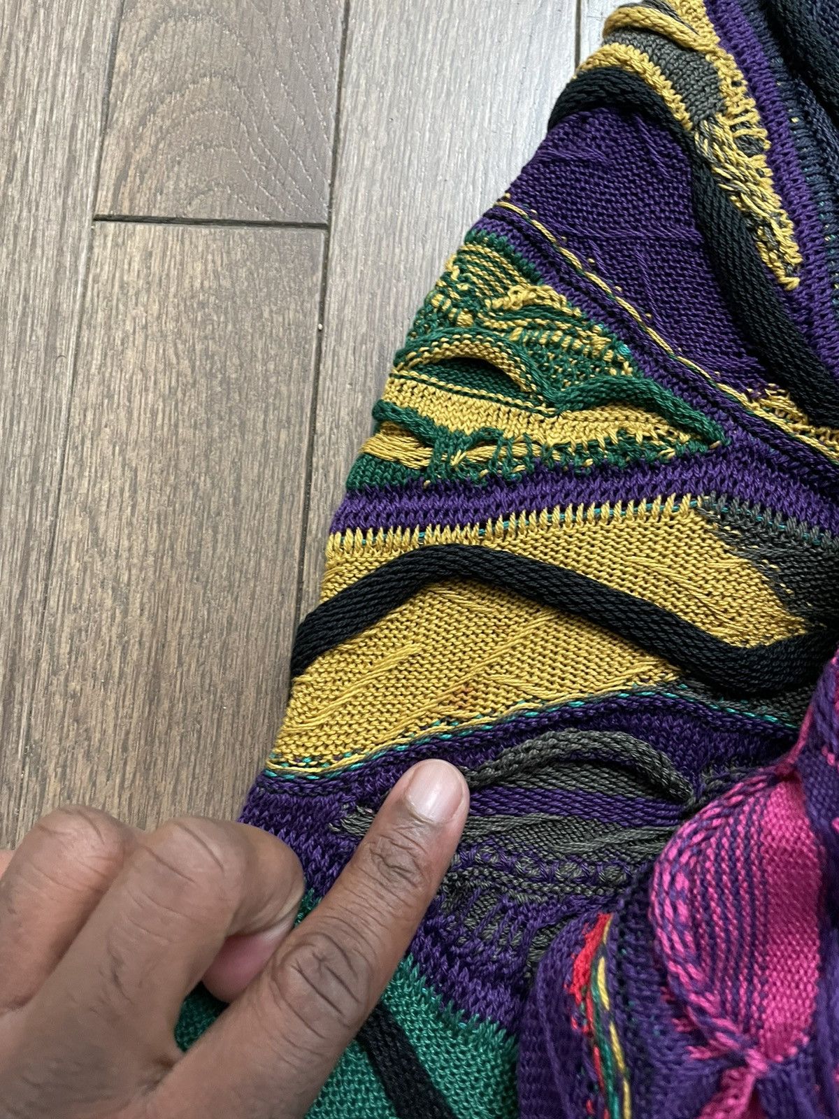 Coogi × Supreme Vintage 90s Coogi Australia 3D Sweater Kaptial 7G Knit Size US M / EU 48-50 / 2 - 7 Thumbnail