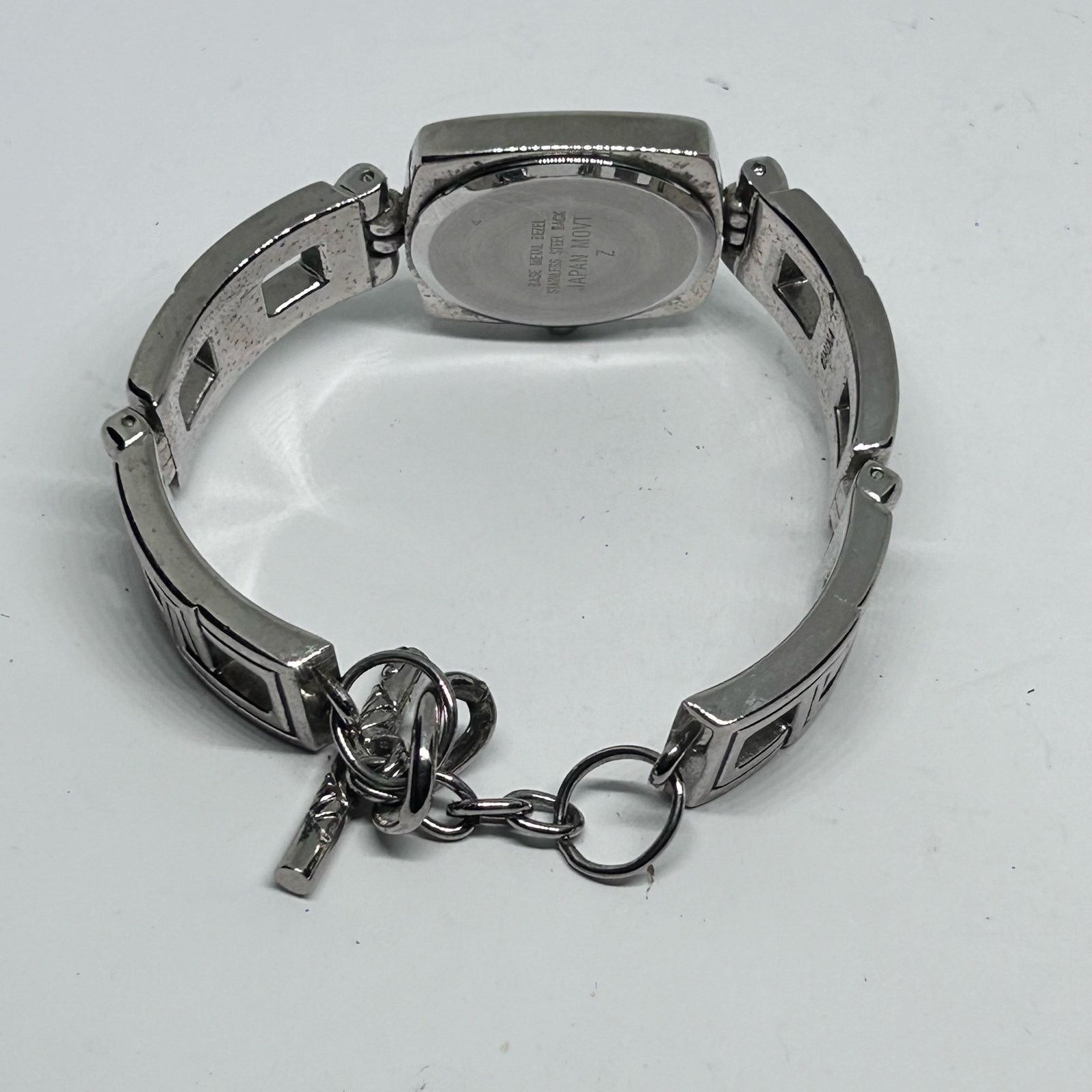 Other Premier Designs Silver Tone Square Dial Women’s Quartz Watch Size ONE SIZE - 6 Thumbnail
