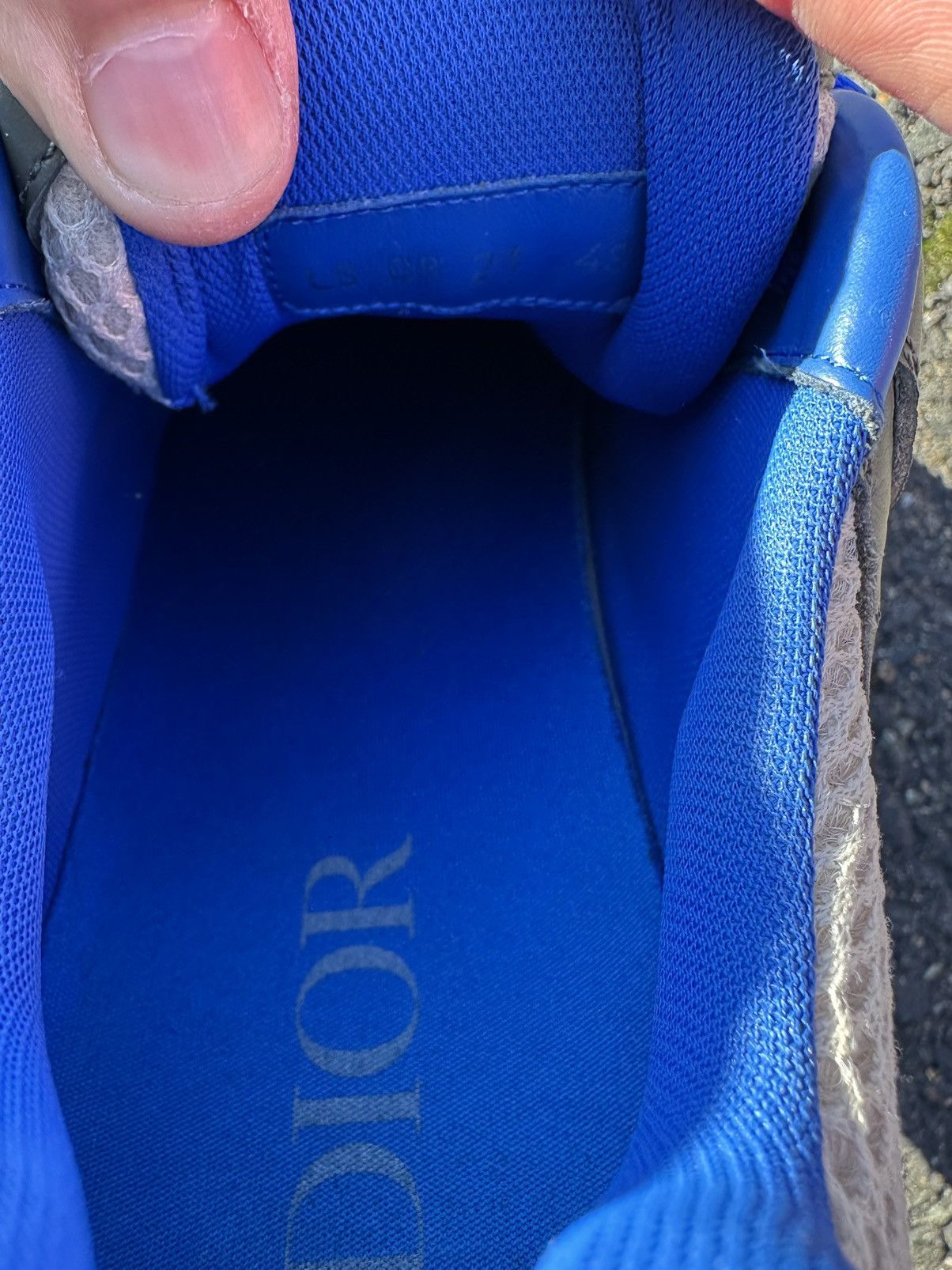 Dior Dior B22 Olive/Blue Size US 10 / EU 43 - 15 Thumbnail