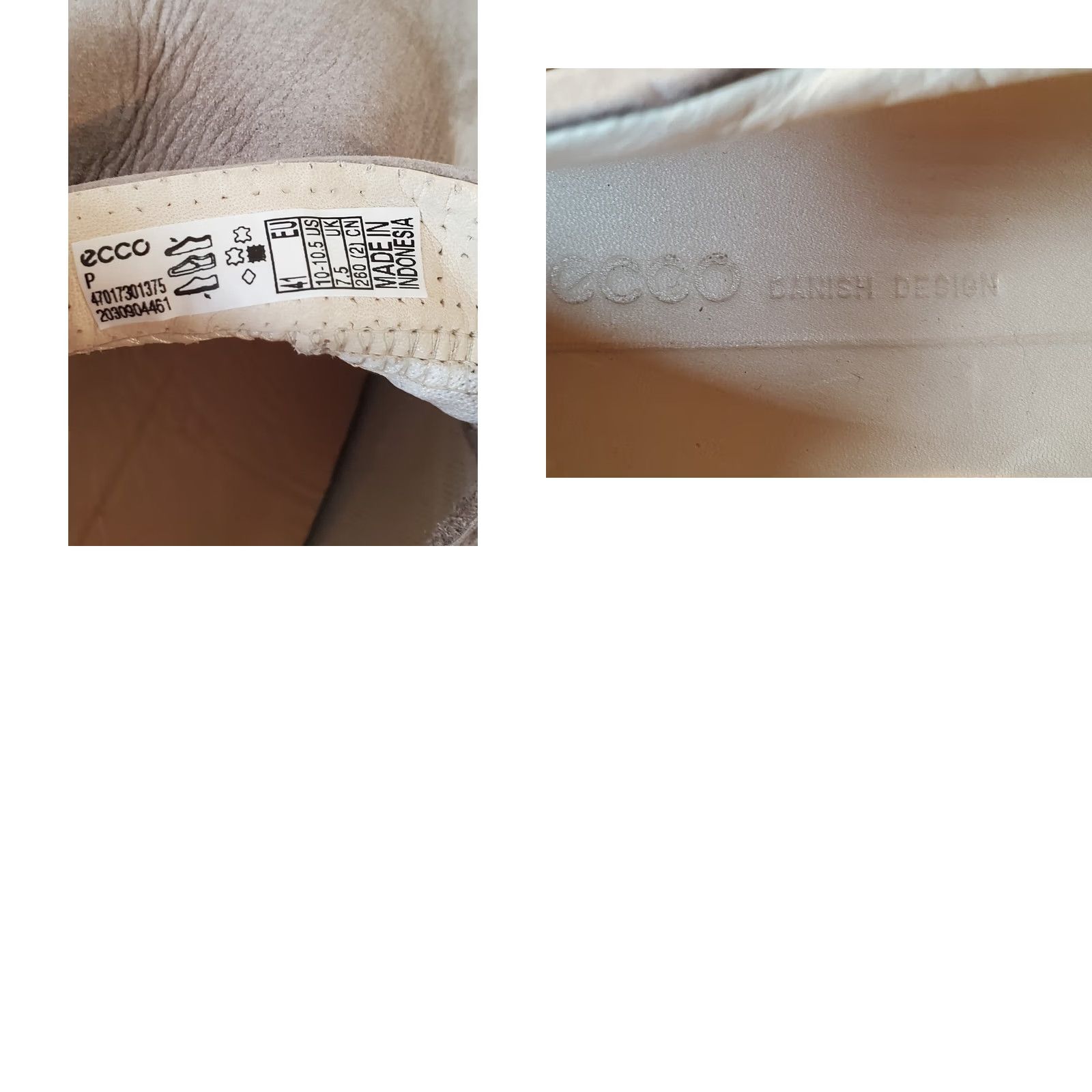 Ecco ECCO Soft 7 Slip On With Zipper Sneaker Warm Grey Leather Women's US 10-10.5 Athletic/Casual Shoes Size US 8 / IT 38 - 8 Thumbnail