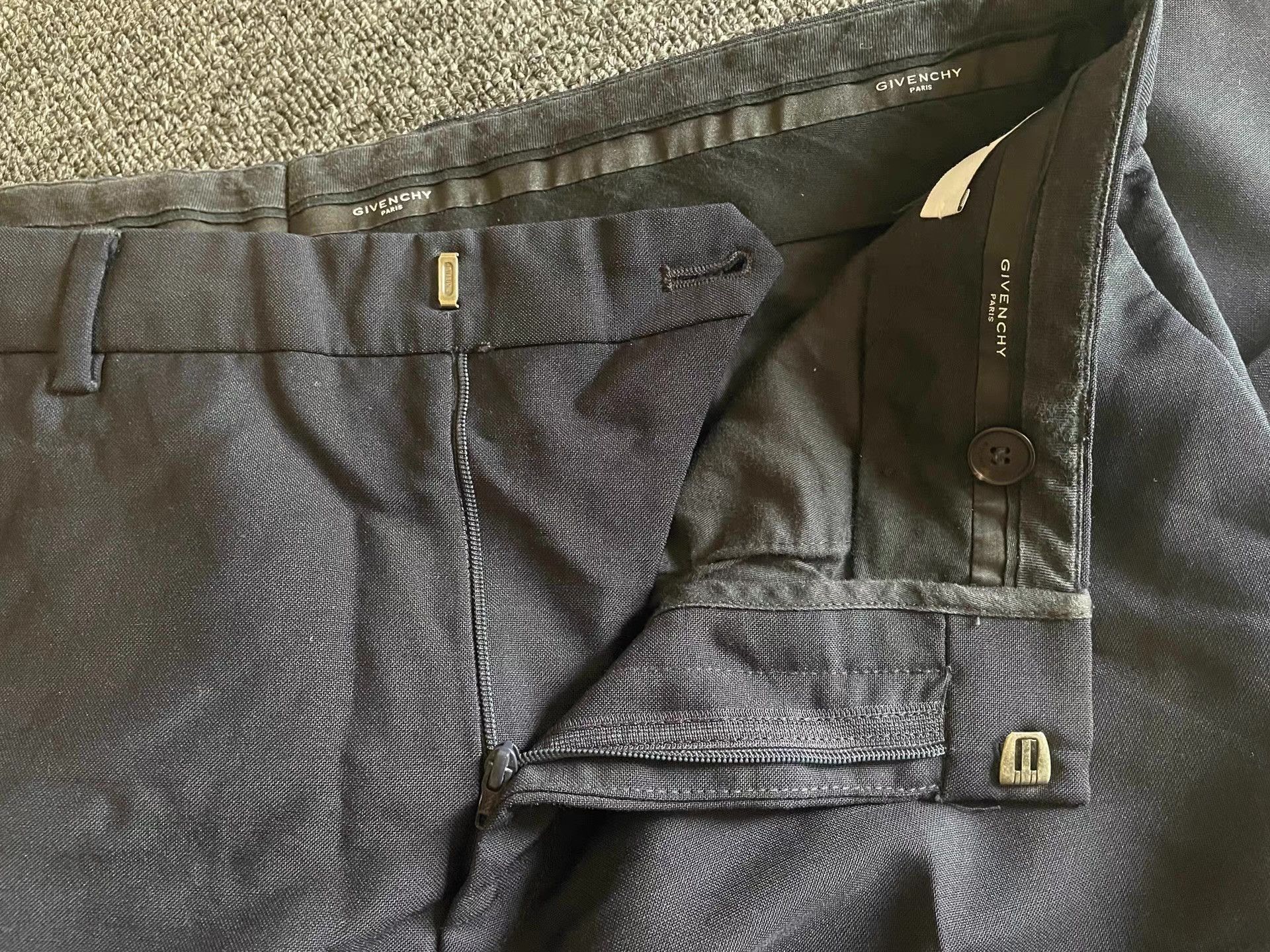 Givenchy Givenchy black wool trousers, Q4 Size US 34 / EU 50 - 5 Thumbnail