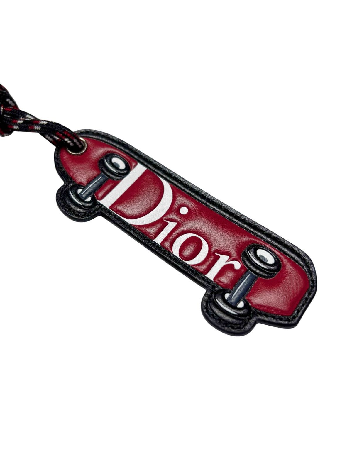 Dior S/S 2017 Leather Skateboard Key Chain (SS17, Charm, Homme) Size ONE SIZE - 2 Thumbnail