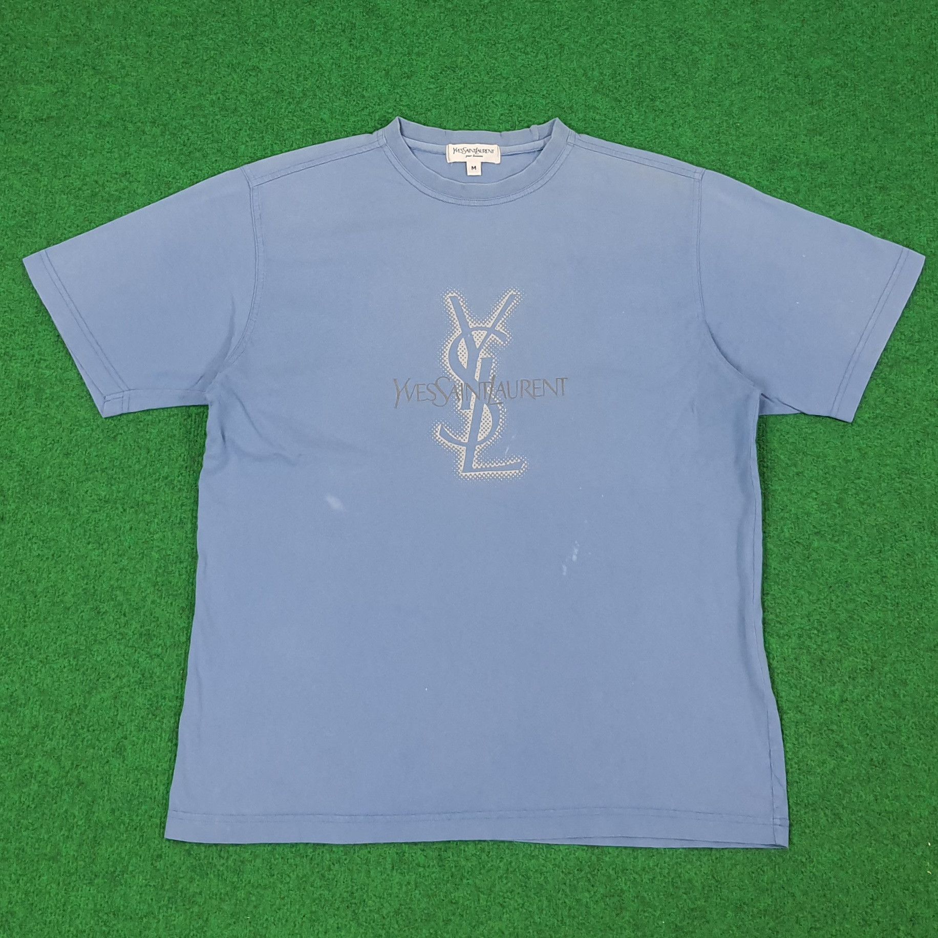 Yves Saint Laurent Vintage YSL Yves Saint Laurent Designer Tshirt C239N36 Size US L / EU 52-54 / 3 - 1 Thumbnail