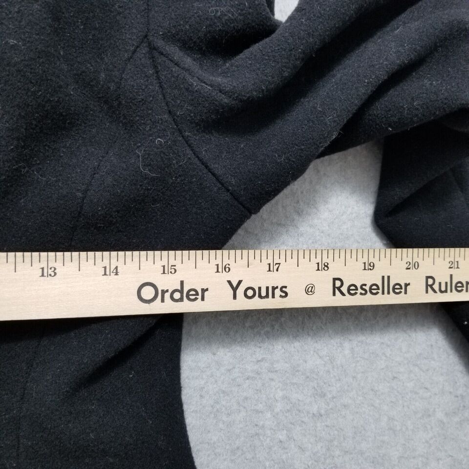 Calvin Klein Calvin Klein Coat Womens 2P Pockets Buttons Wool Jacket Size ONE SIZE - 11 Thumbnail