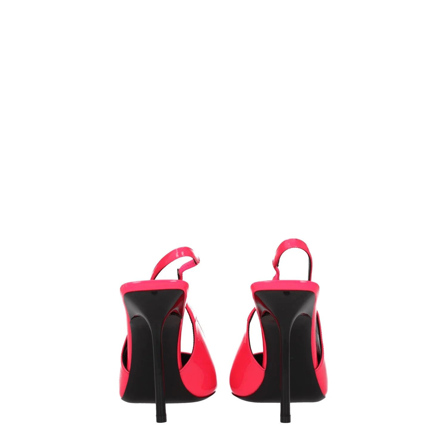 Saint Laurent Paris ob1o1e1124 Patent Leather Sandals in Pink/Coral Size US 9.5 / IT 39.5 - 5 Thumbnail