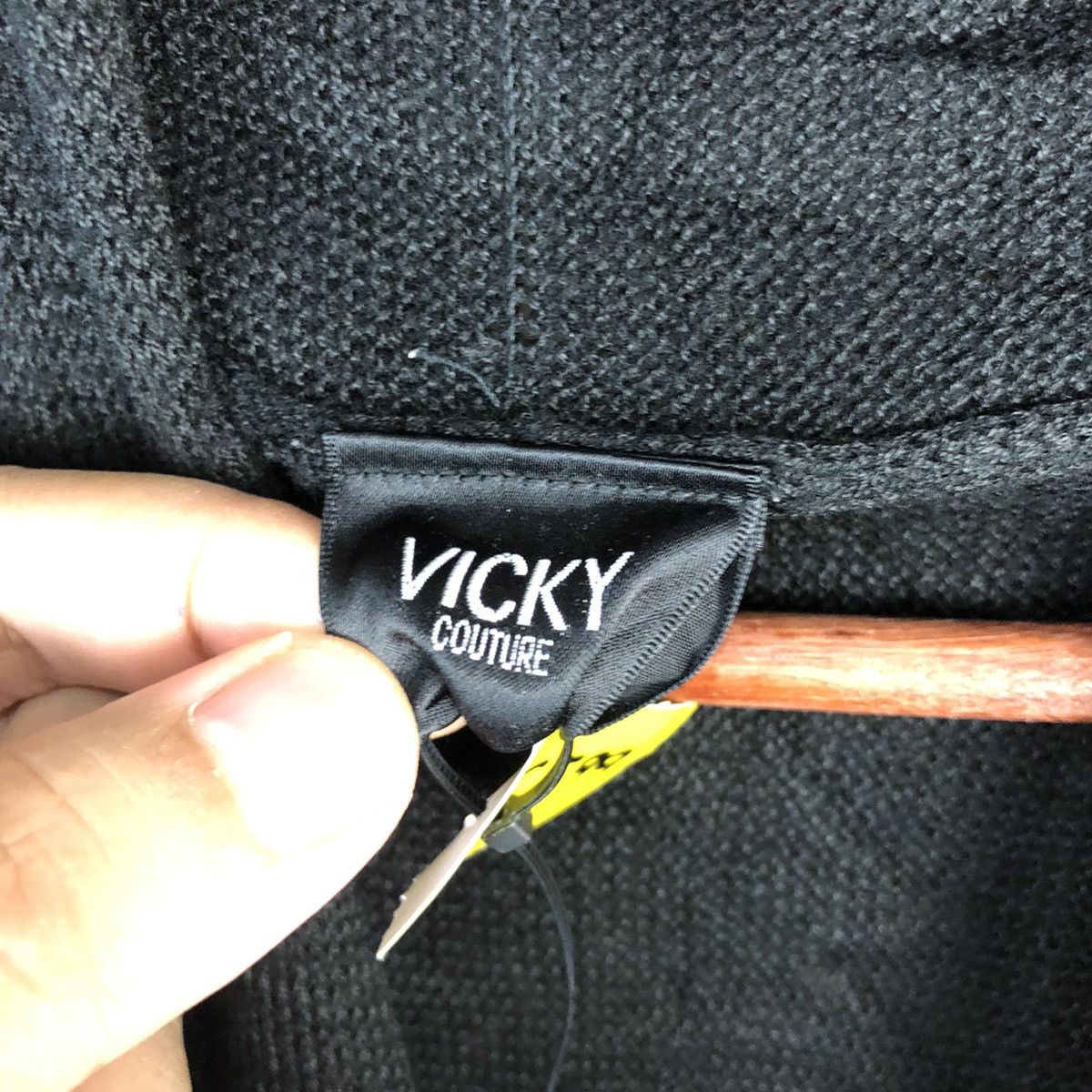 Homespun Knitwear × Japanese Brand DL Vicky Black Cardigan Knitwear #C599 Size S / US 4 / IT 40 - 7 Thumbnail