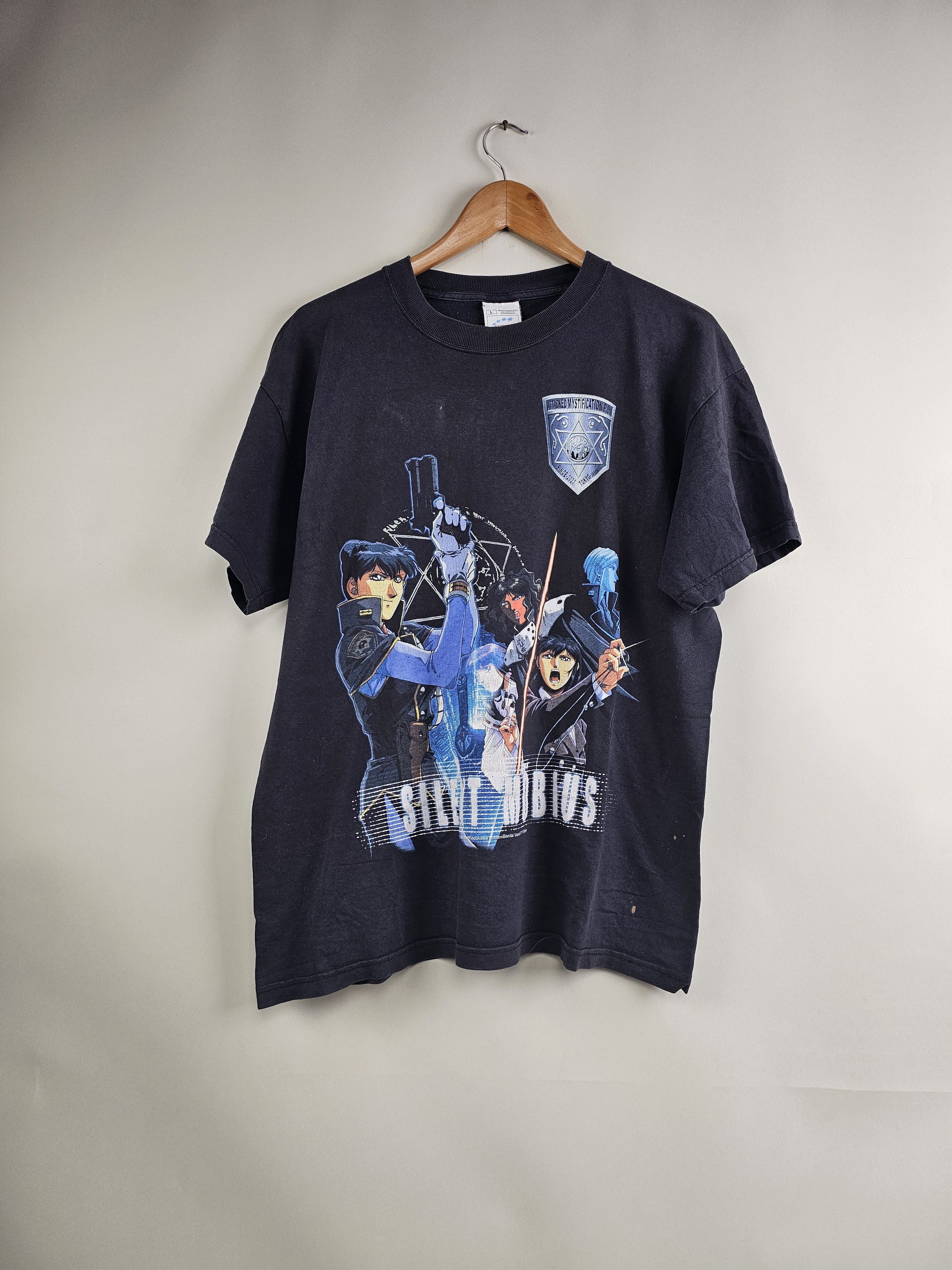 Anima × Movie × Vintage 90s Silent Mobius Anime Tee L 21.5