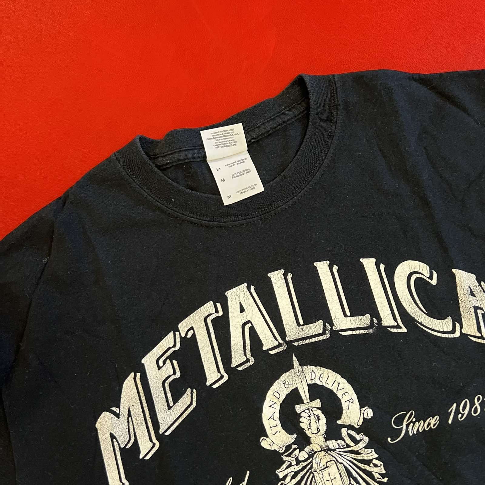 Band Tees × Metallica VTG METALLICA THE BLACK ALBUM MARKET TEE Size US M / EU 48-50 / 2 - 3 Thumbnail