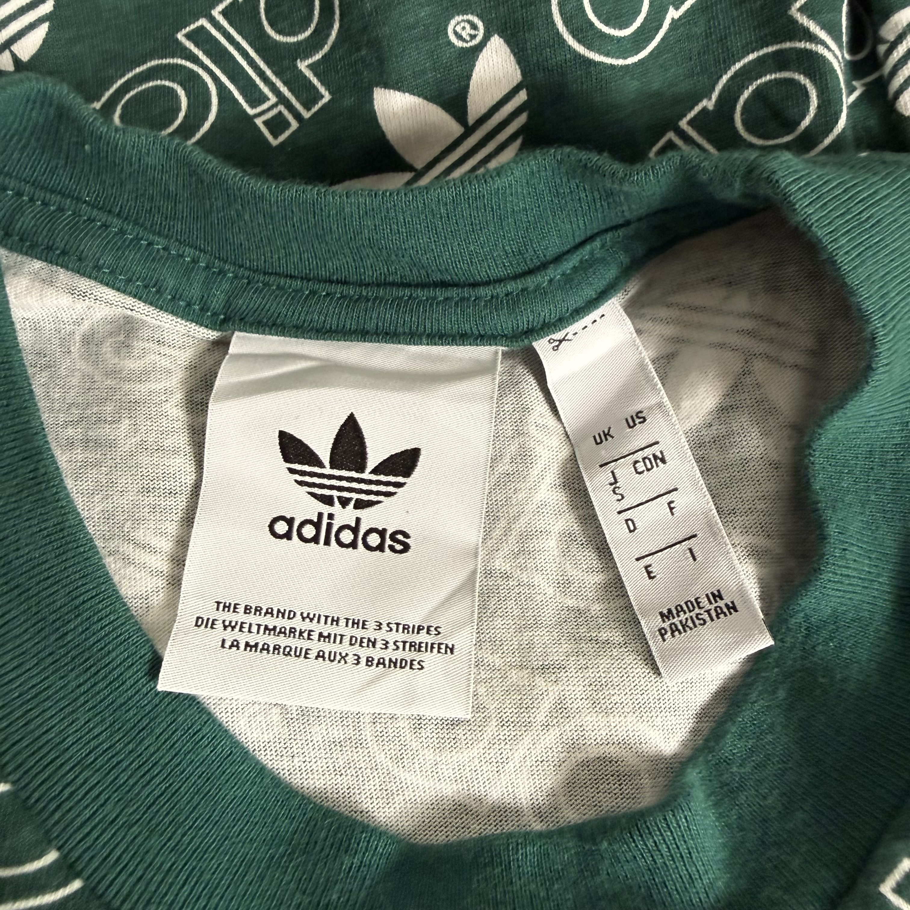 Adidas 🔥RARE🔥Adidas Monogram Allover Trefoil Logo T-shirt Size US S / EU 44-46 / 1 - 4 Thumbnail