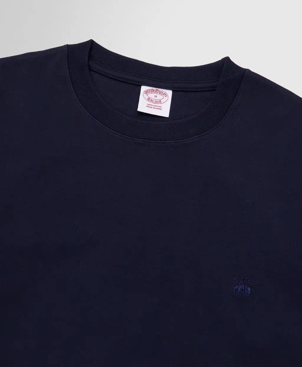 Brooks Brothers Brooks Brothers Smooth Cotton Crew Neck T-Shirt。Ｑ22 Size US XS / EU 42 / 0 - 2 Thumbnail