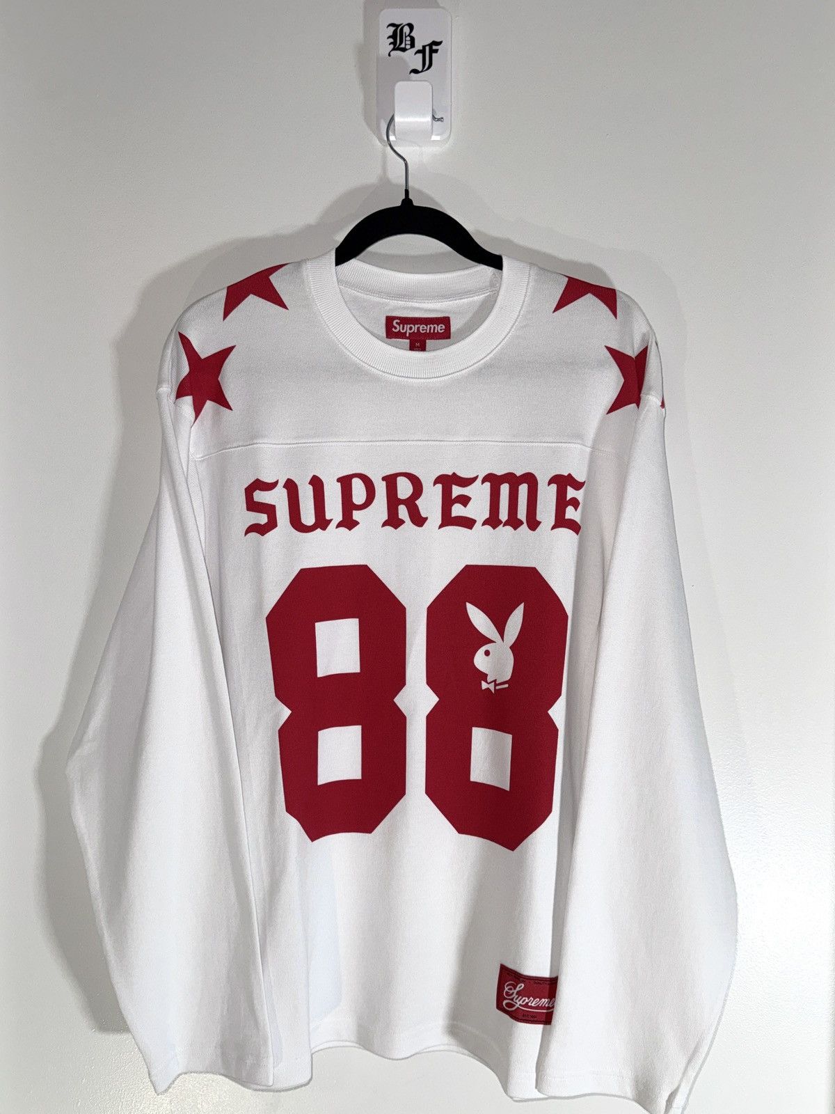 Brand New Supreme Playboy Football Jersey Long Sleeve