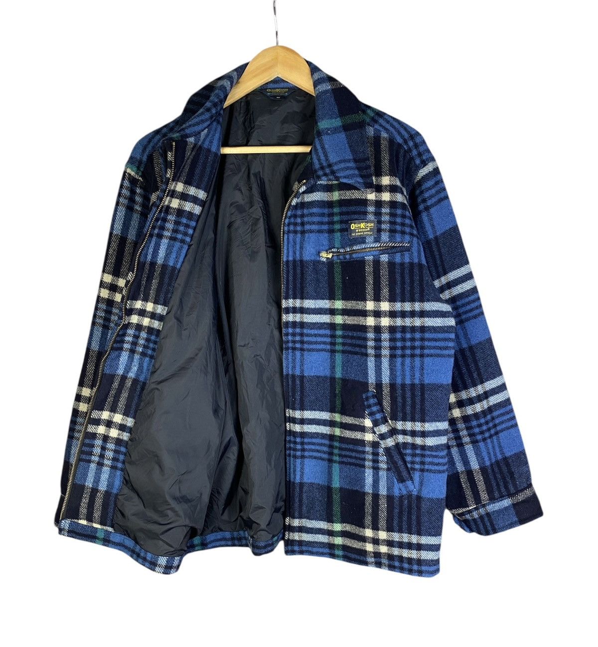 Flannel × Oshkosh OshKosh Outwear Wool Flannel Zip Up Jacket Size US M / EU 48-50 / 2 - 3 Thumbnail