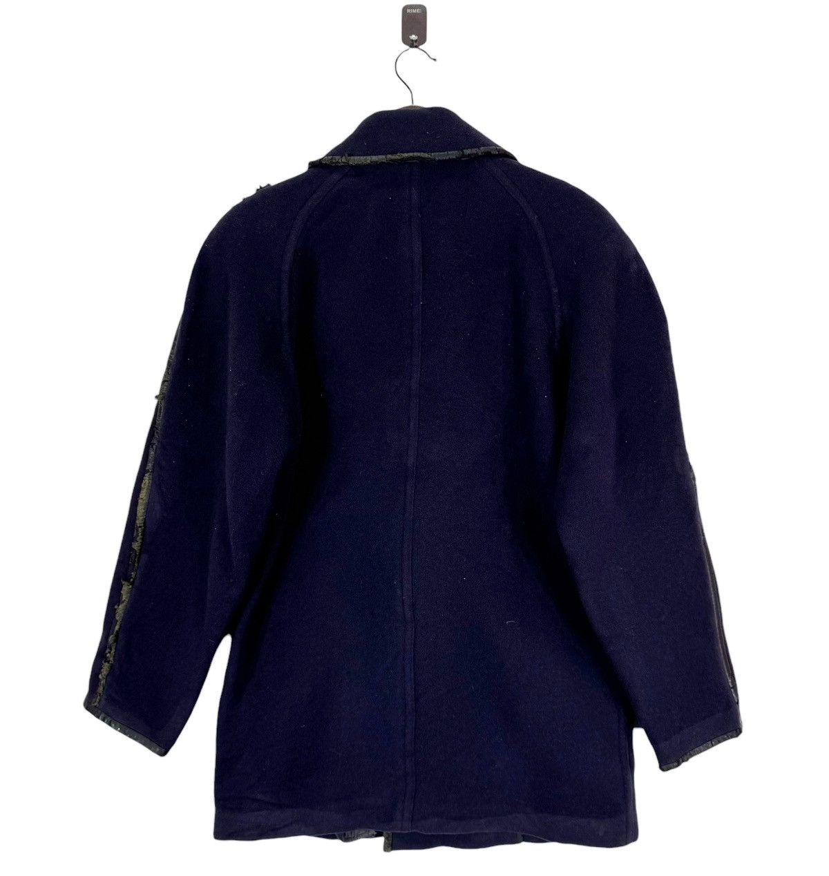 Issey Miyake × Vintage 80s VINTAGE ISSEY MIYAKE DOUBLE BREASTED COAT Size US M / EU 48-50 / 2 - 13 Thumbnail