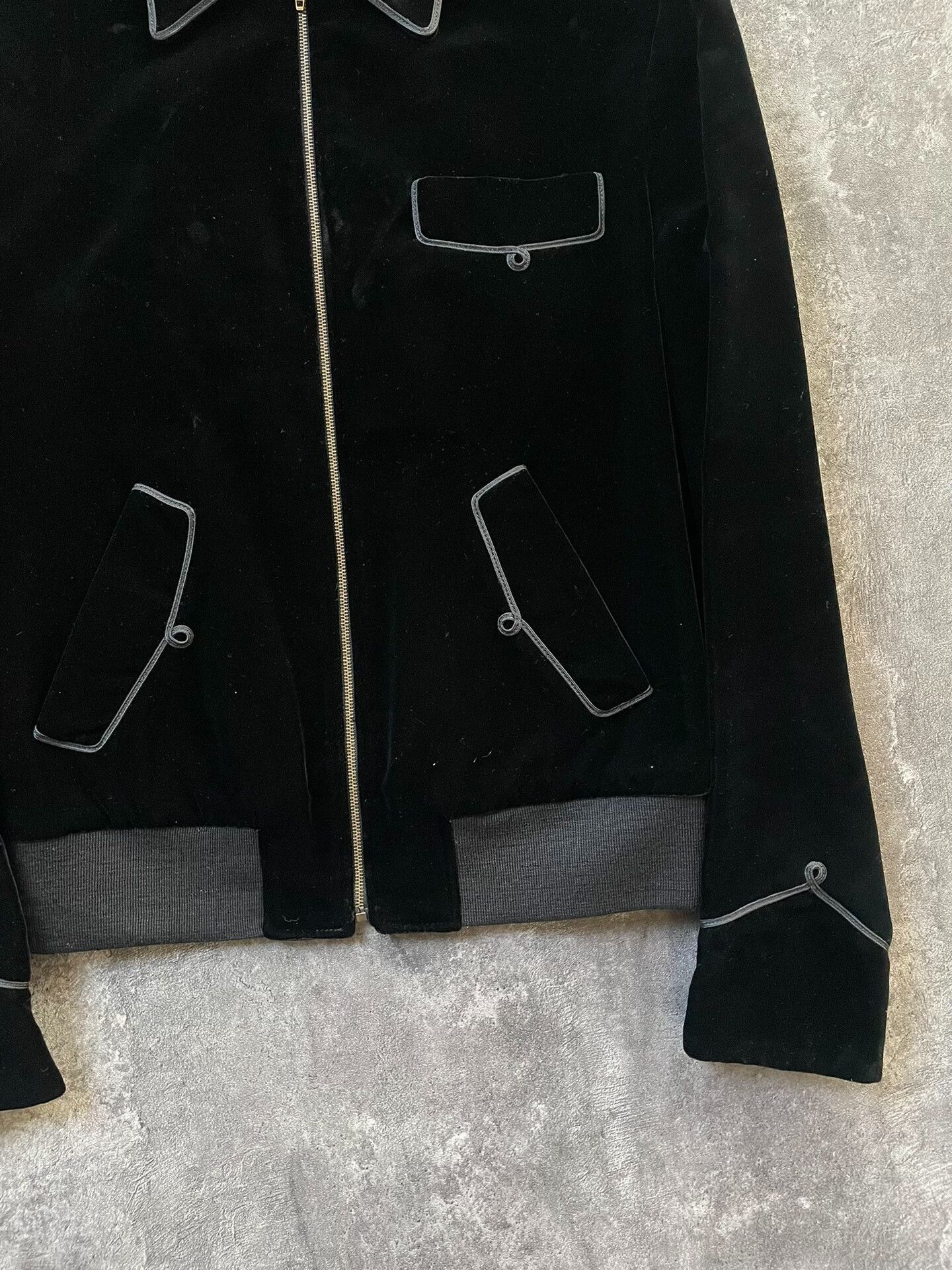 Saint Laurent Paris black velvet Saint Laurent palace jacket. Size US XXS / EU 40 - 4 Thumbnail