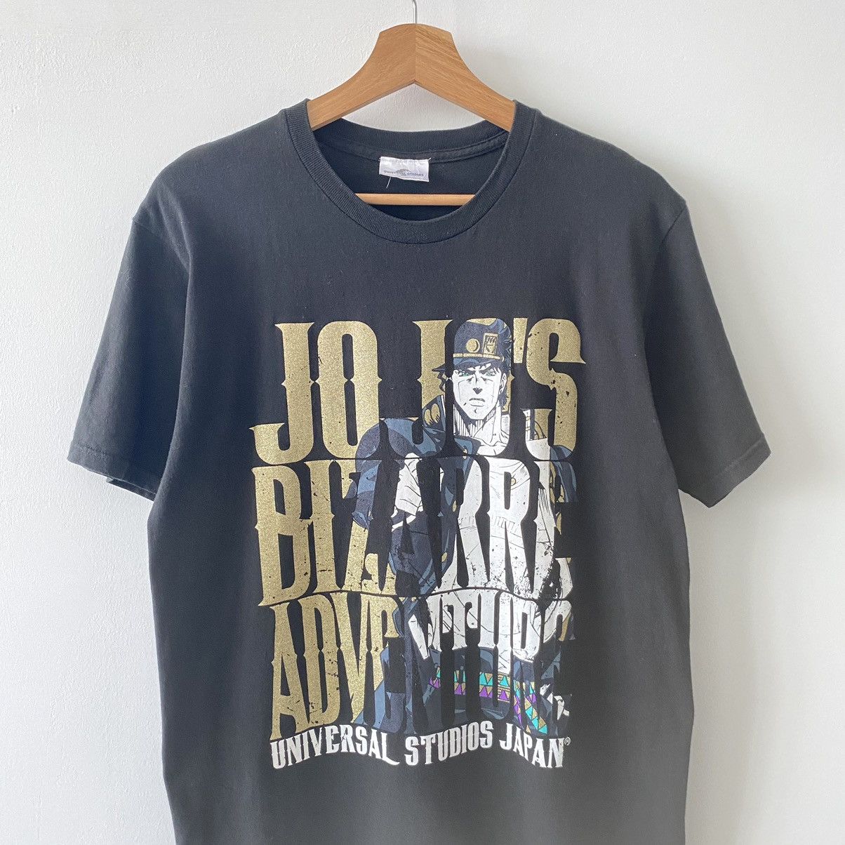Anime Vintage Jojo’s Bizarre Adventure Anime ERD GRUNGE THRASHED T Size US L / EU 52-54 / 3 - 2 Thumbnail