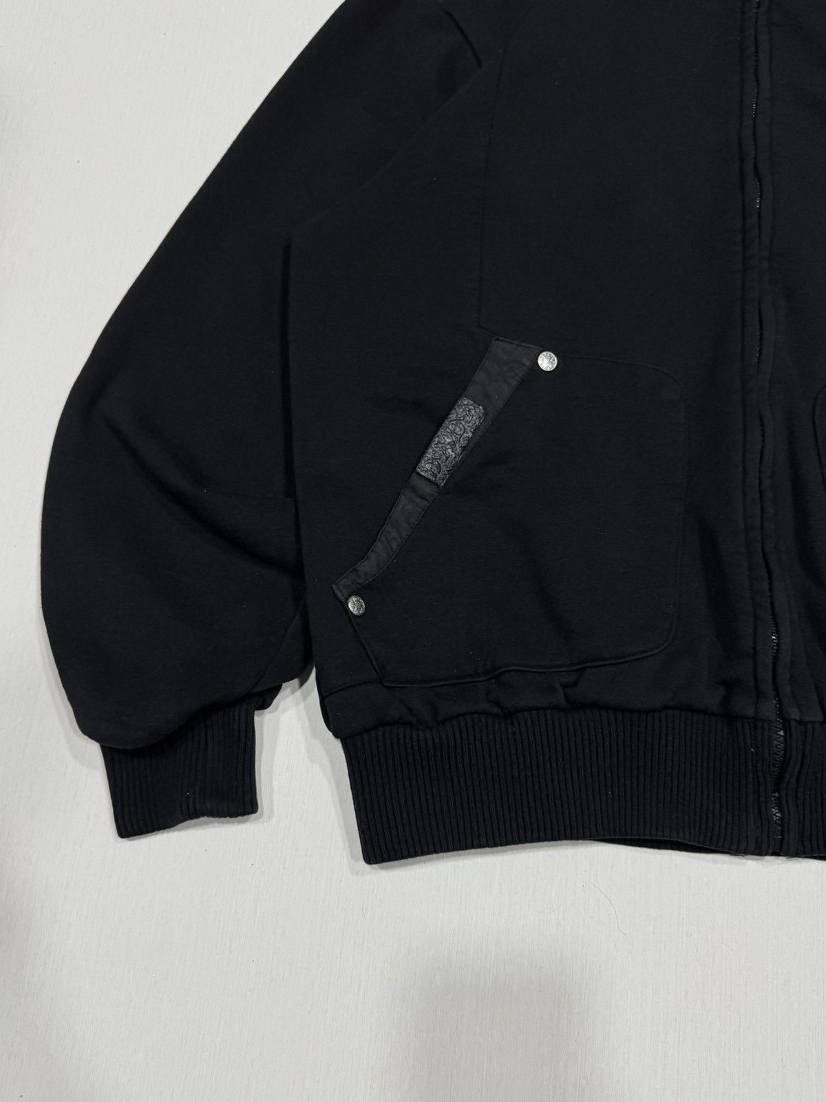If Six Was Nine × Japanese Brand × Vintage Vintage Damani DADA Metal Putch Zip Hoodie Size US M / EU 48-50 / 2 - 2 Thumbnail