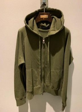 o1w1db11023 Hoodie in Military Green