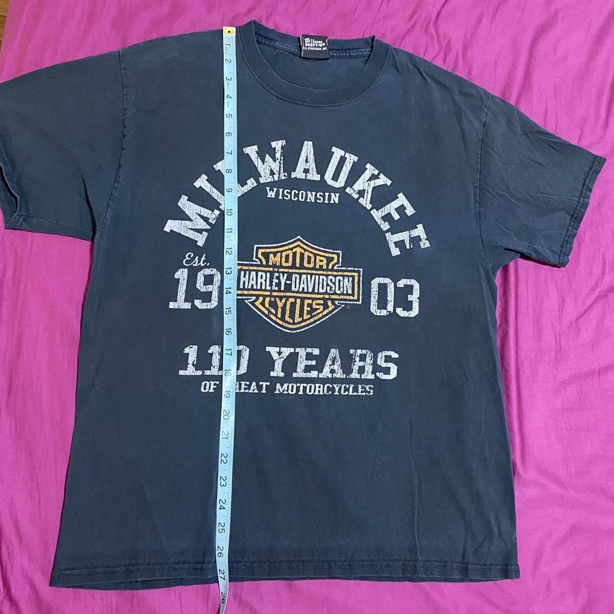 Harley Davidson Vintage Harley Davidson T Shirt L New Berlin Wisconsin Size US L / EU 52-54 / 3 - 6 Thumbnail