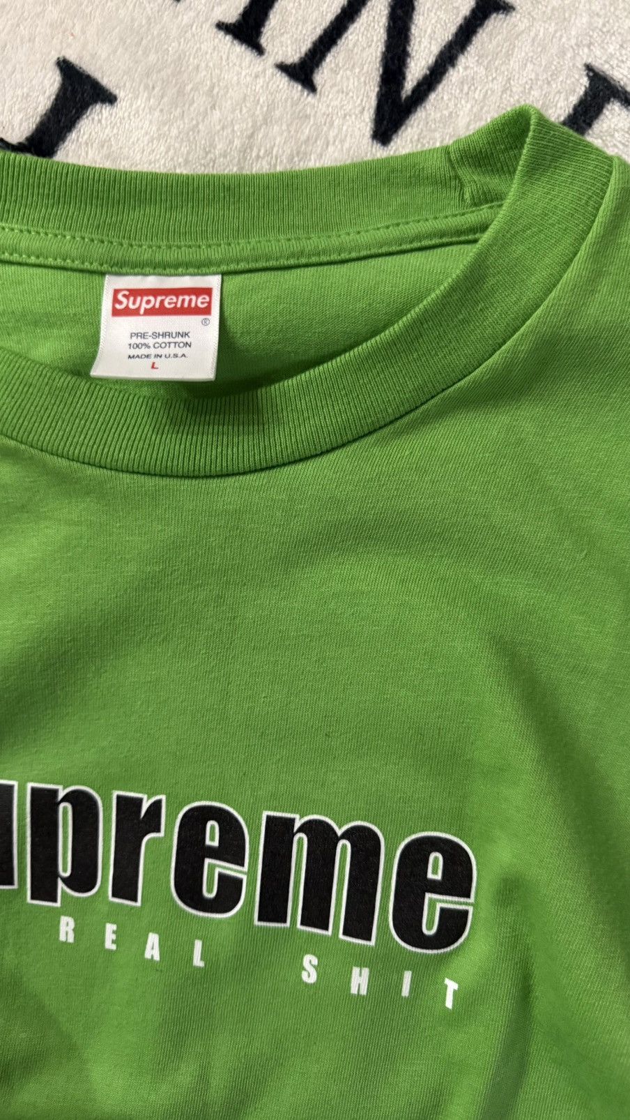 Supreme Supreme The Real Sh*t L/S Size US L / EU 52-54 / 3 - 3 Thumbnail