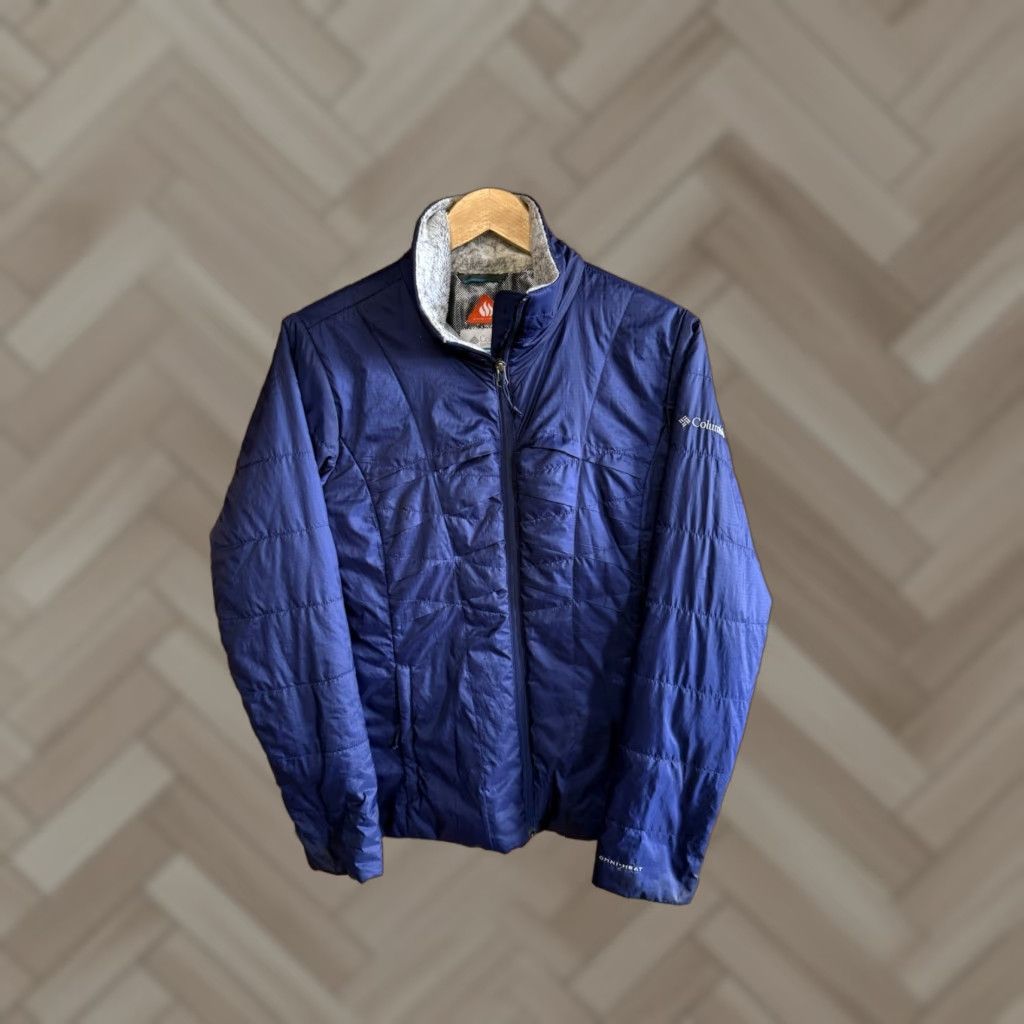 Vintage Columbia Womens Jacket Purple Full Zip Quilted OMni-Heat Size S Adults Womens Size S / US 4 / IT 40 - 1 Thumbnail