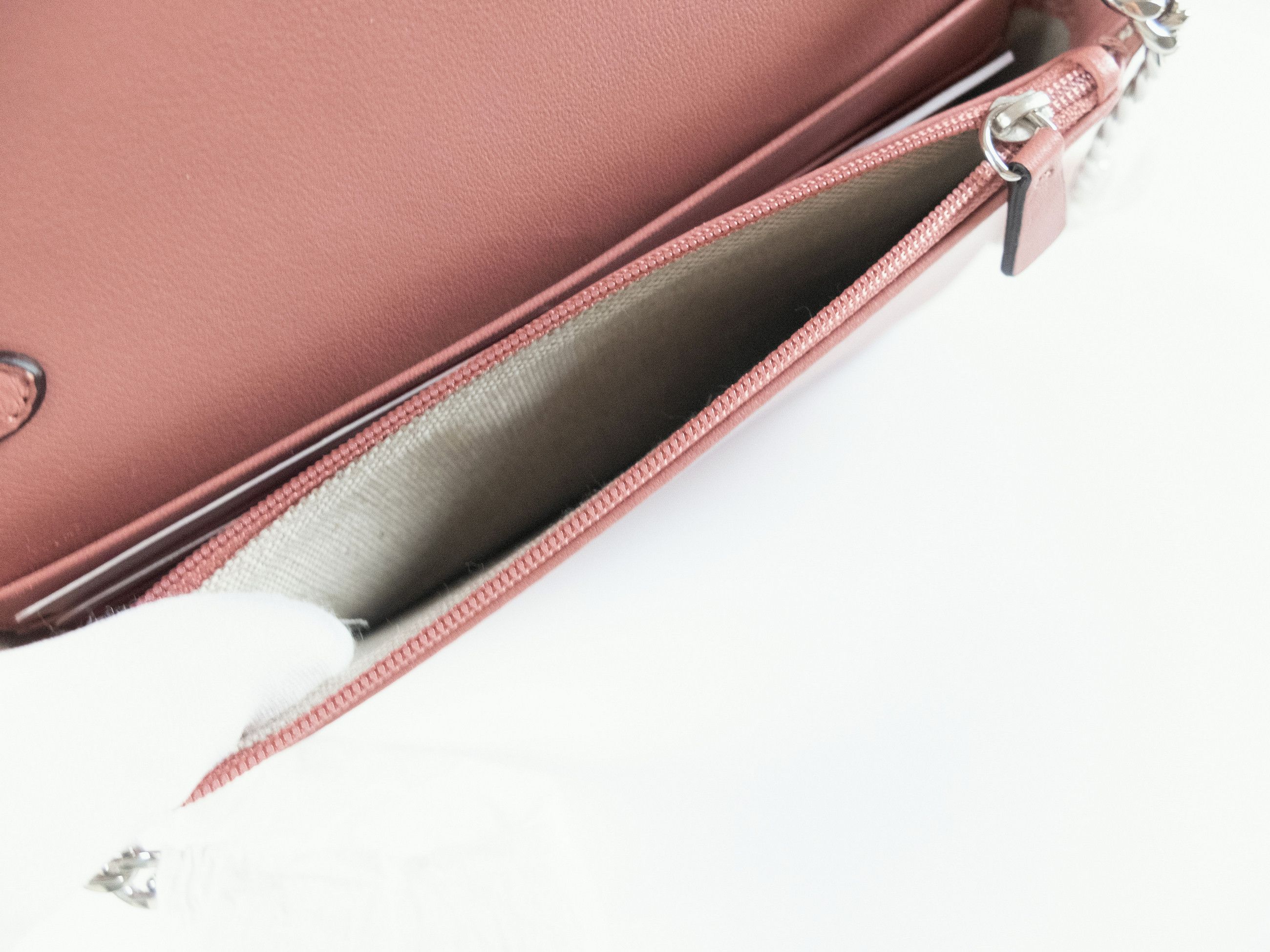Jimmy Choo JIMMY CHOO JC Wallet blush pink small crossbody shoulder bag Size ONE SIZE - 12 Thumbnail
