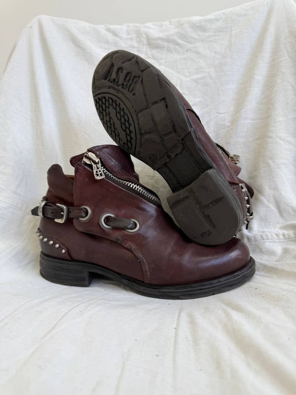 A.S.98 Avant Garde A.S. 98 Guidi Style Distressed Leather Boots Size US 7 / IT 37 - 1 Thumbnail