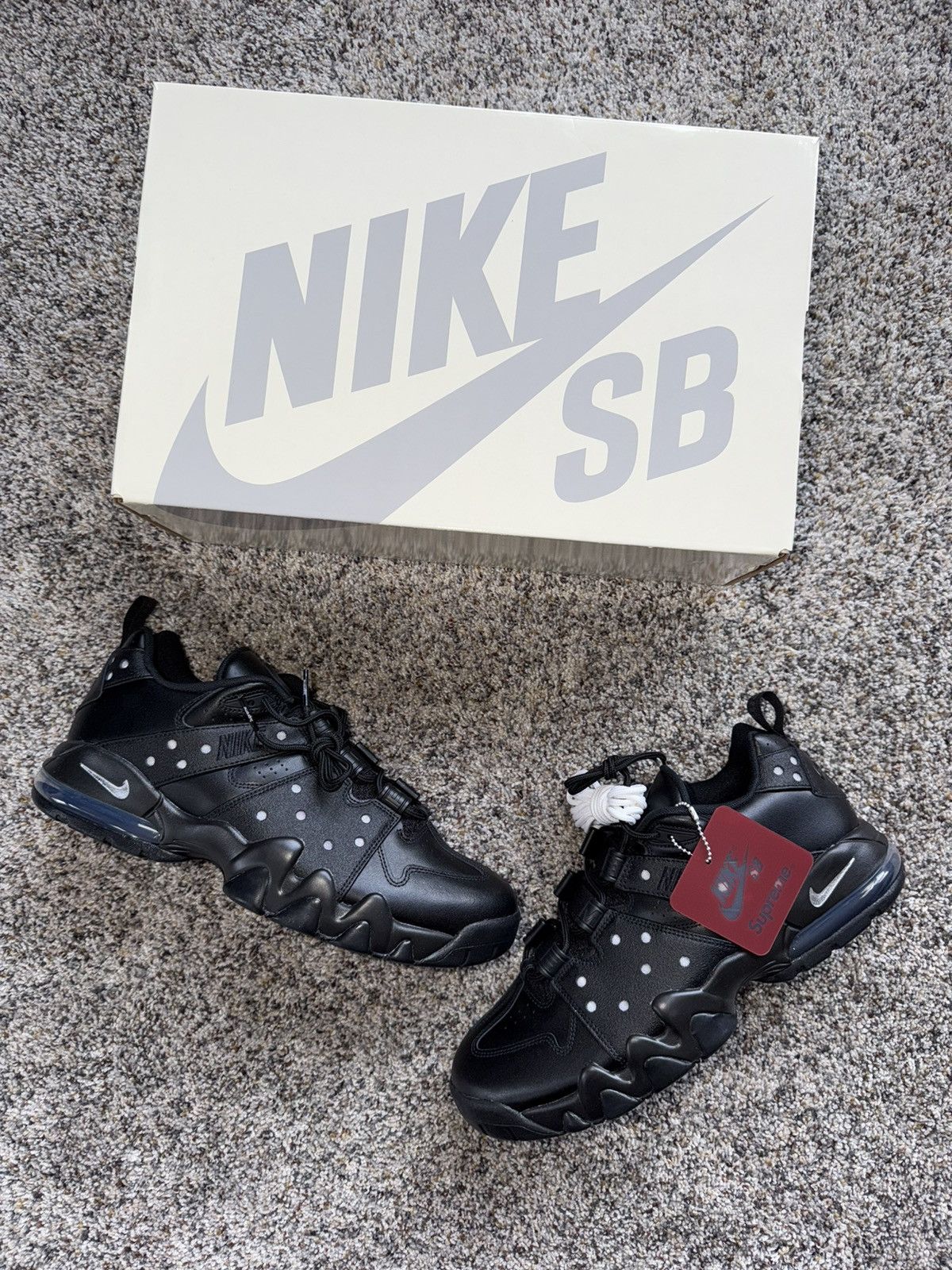 Supreme Nike SB Air Max 2 CB 94 Low Black