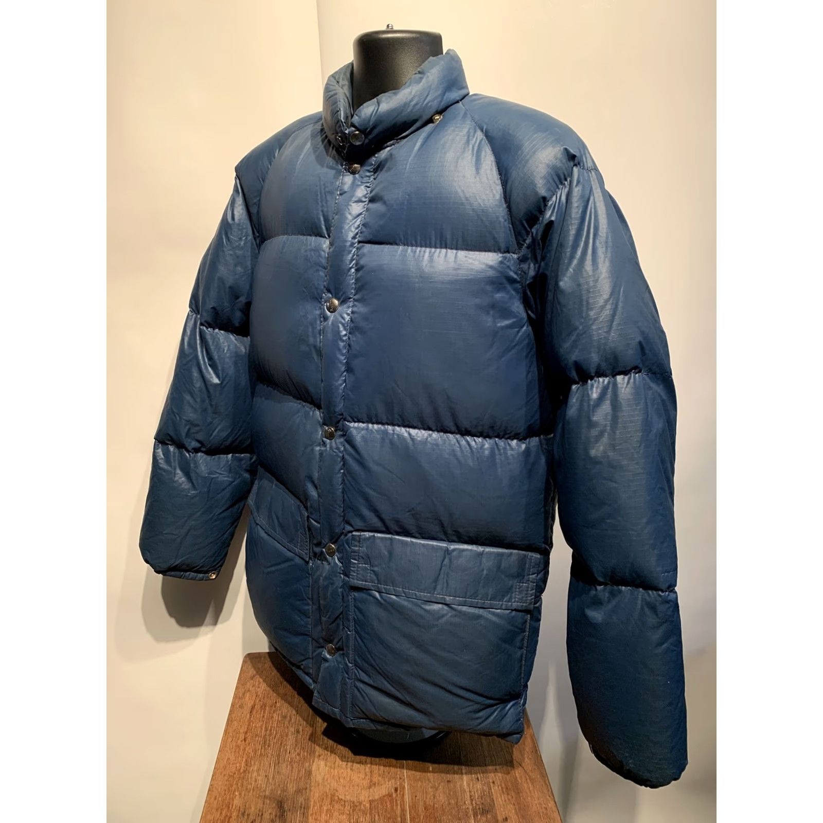 Vintage Vintage Squier Canadian Trail Goose Down Puffer Jacket Blue 70s Mens Large Coat Size US L / EU 52-54 / 3 - 3 Thumbnail