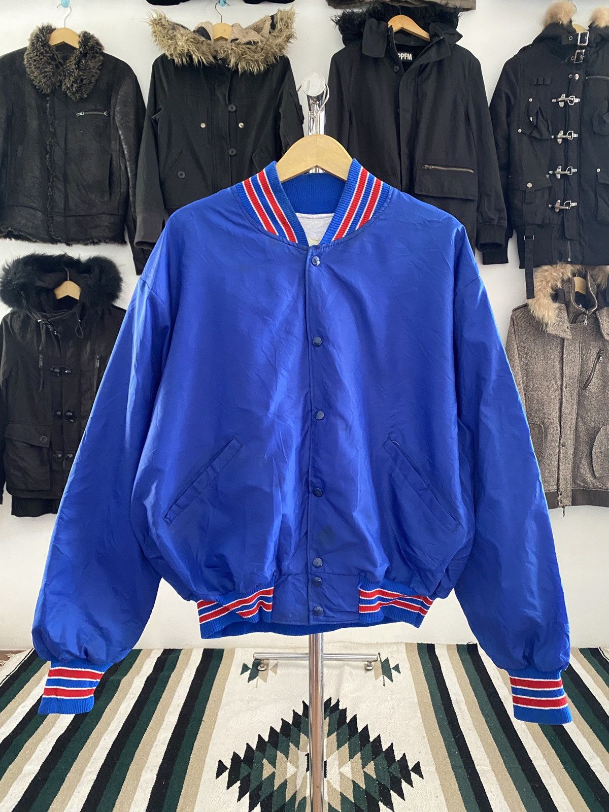 Vintage Vintage Pepsi Northen California Varsity Jacket Made In USA Size US XXL / EU 58 / 5 - 1 Thumbnail