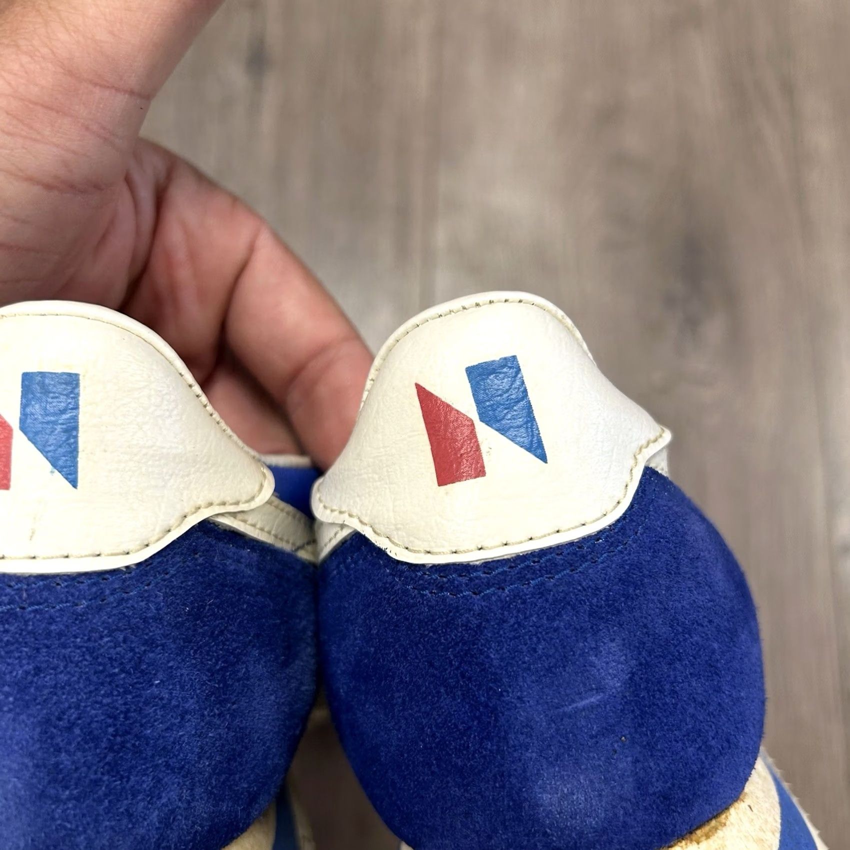 Nike VINTAGE Nike Cortez Blue Made In Taiwan 1980s NBC Sports 10.5 Mens Size US 11 / EU 44 - 6 Thumbnail