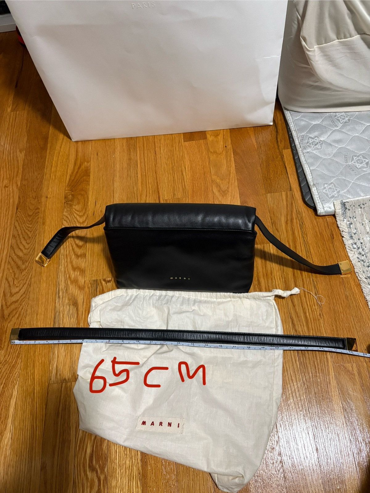 Marni Marni Leather Messenger Bag Size ONE SIZE - 20 Thumbnail