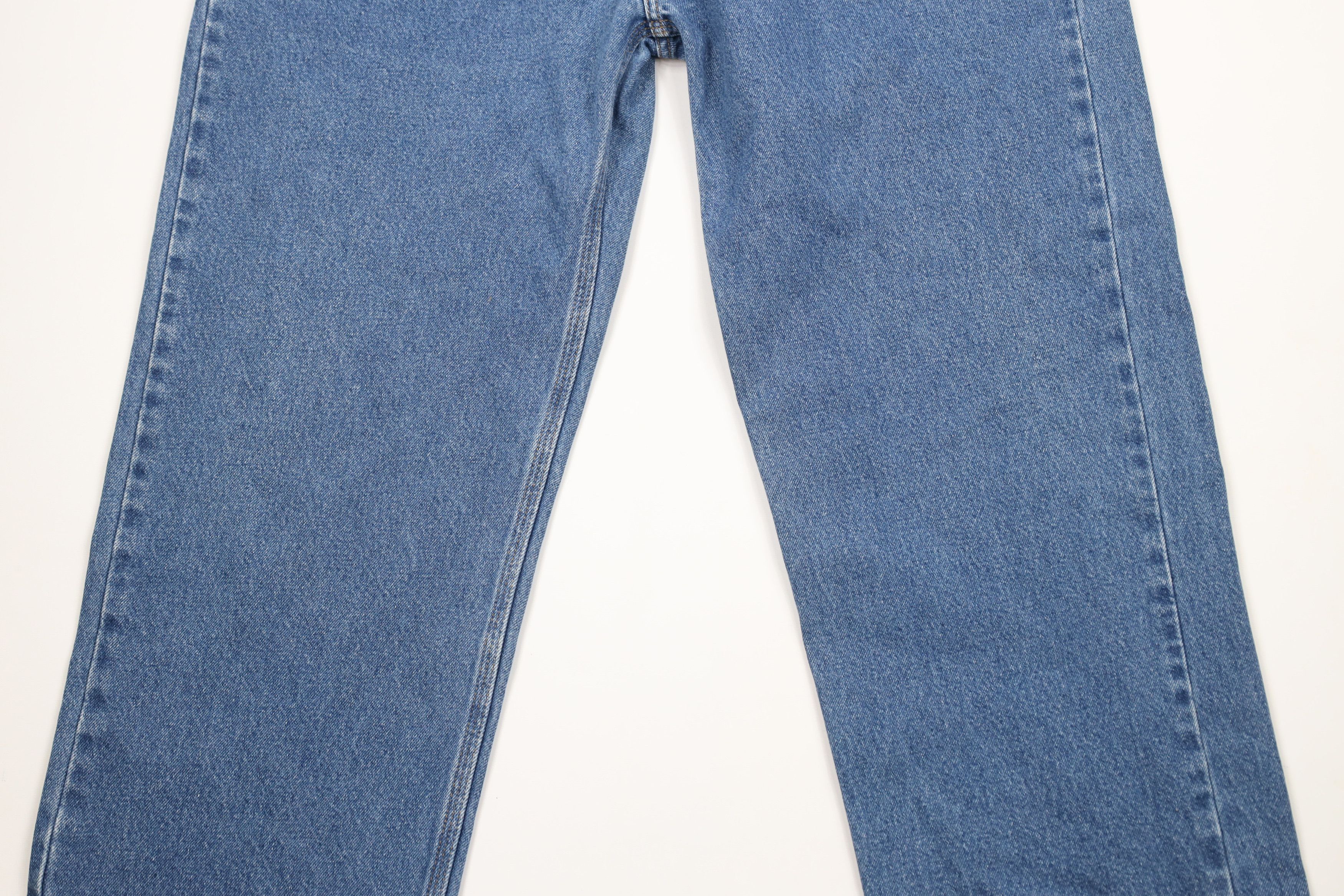 Carhartt × Vintage Vintage Carhartt Out Wide Leg Relaxed Fit Denim Jeans Blue Size US 42 / EU 58 - 3 Thumbnail