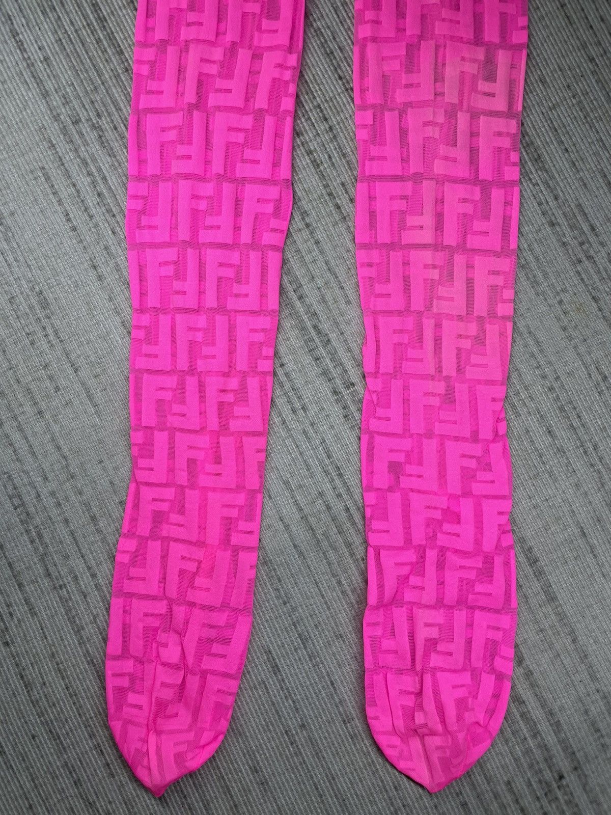 Fendi FENDI Nicki Minaj Zucca Socks Legging Size ONE SIZE - 5 Thumbnail