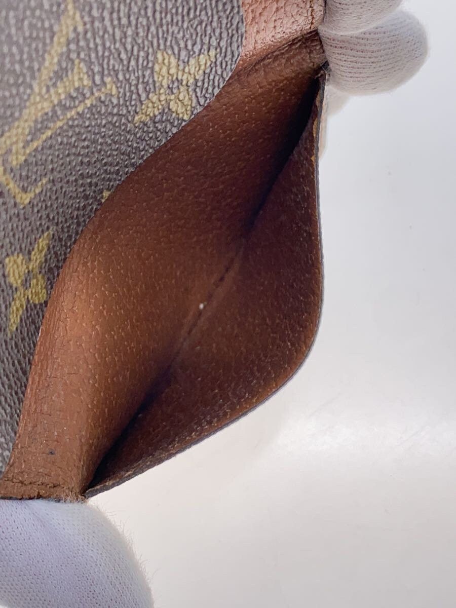 Louis Vuitton Monogram Canvas Pochette Carte de Visite Brown