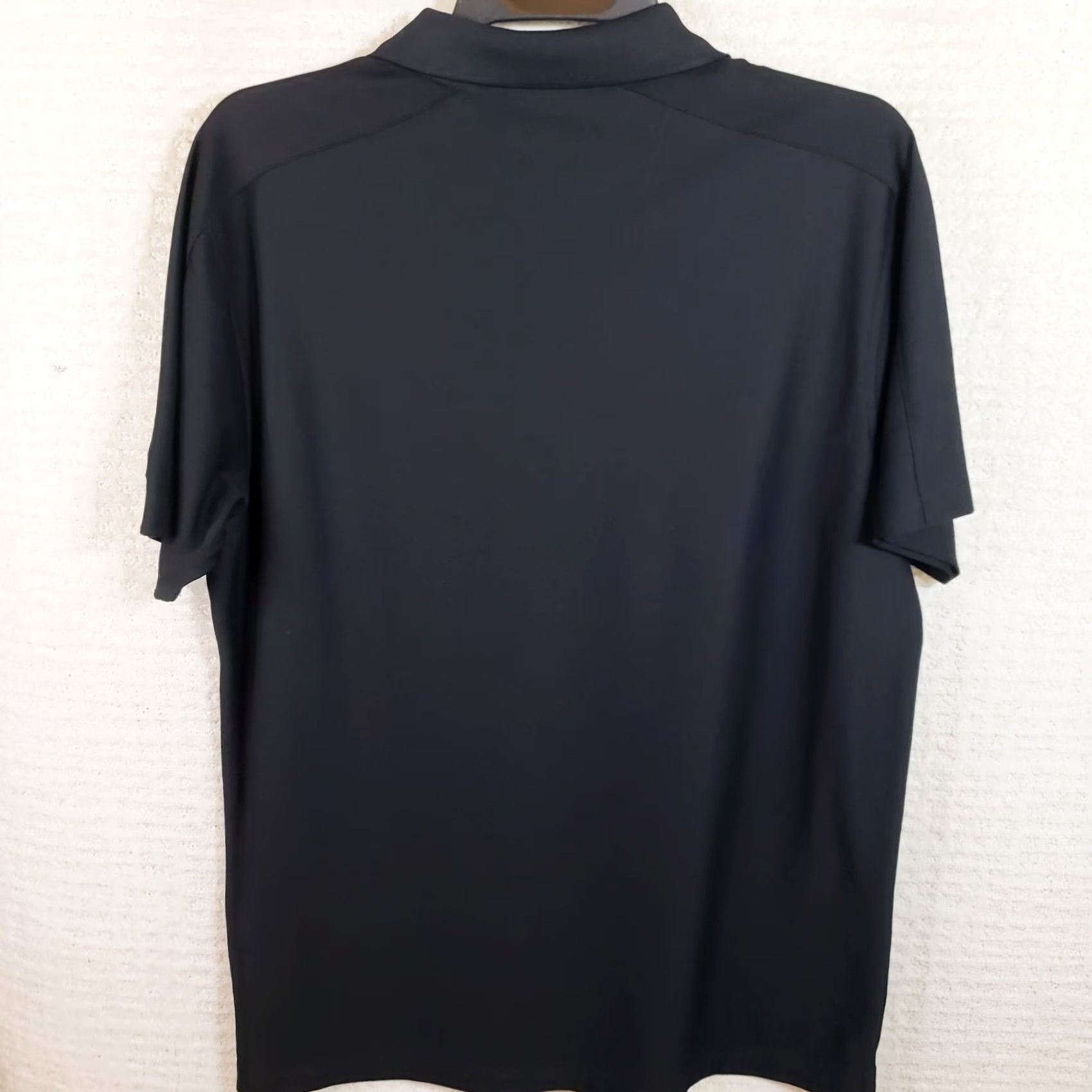 Cutter & Buck Cutter And Buck Polo Shirt Mens Large Black Old St. Andrews Logo Short Sleeve Golf Shirt Size US L / EU 52-54 / 3 - 7 Thumbnail
