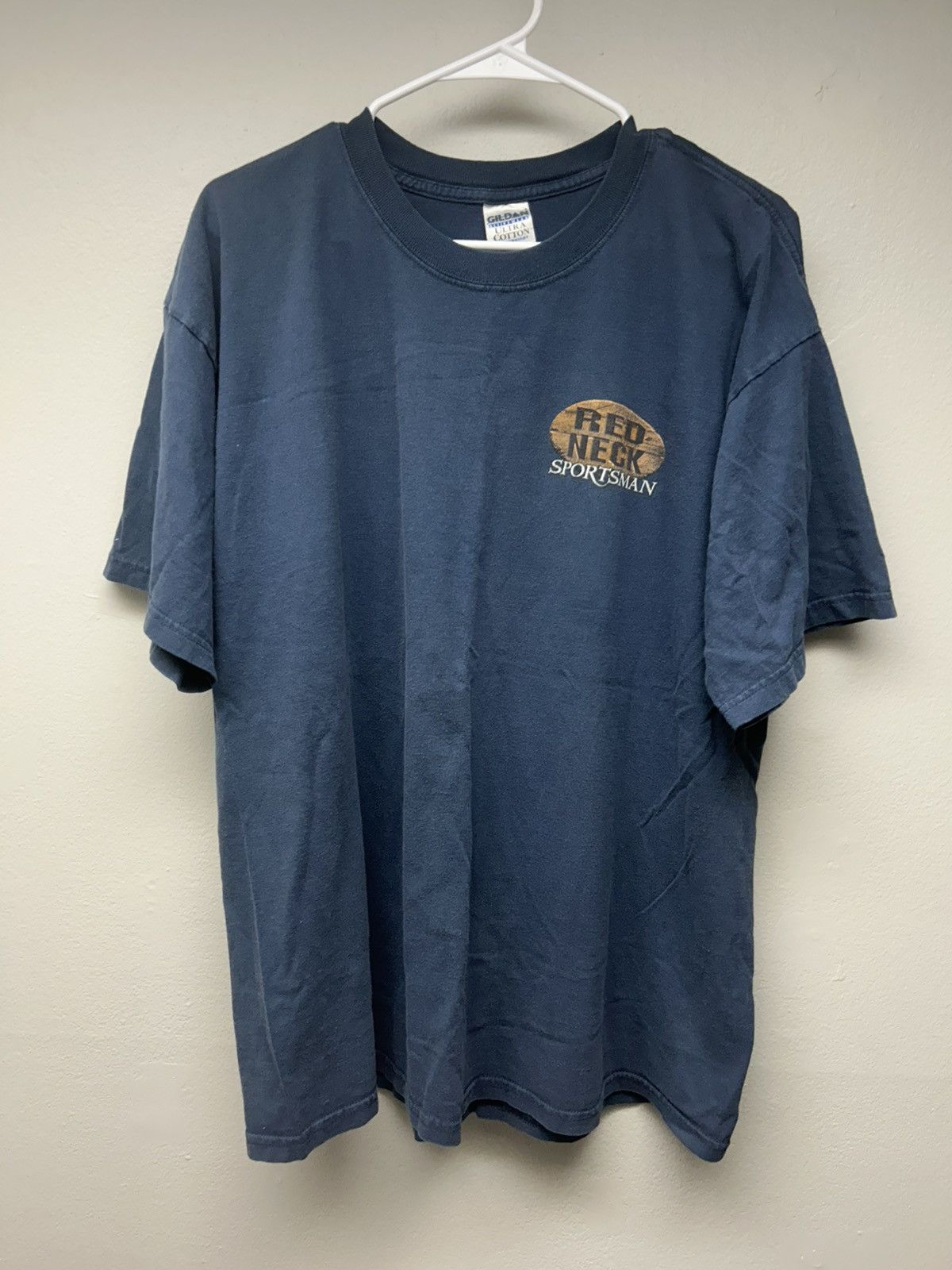 Vintage ‘05 Buck Wear Redneck Sportsman Fishfinder Funny Graphic Tee Size US XL / EU 56 / 4 - 3 Thumbnail