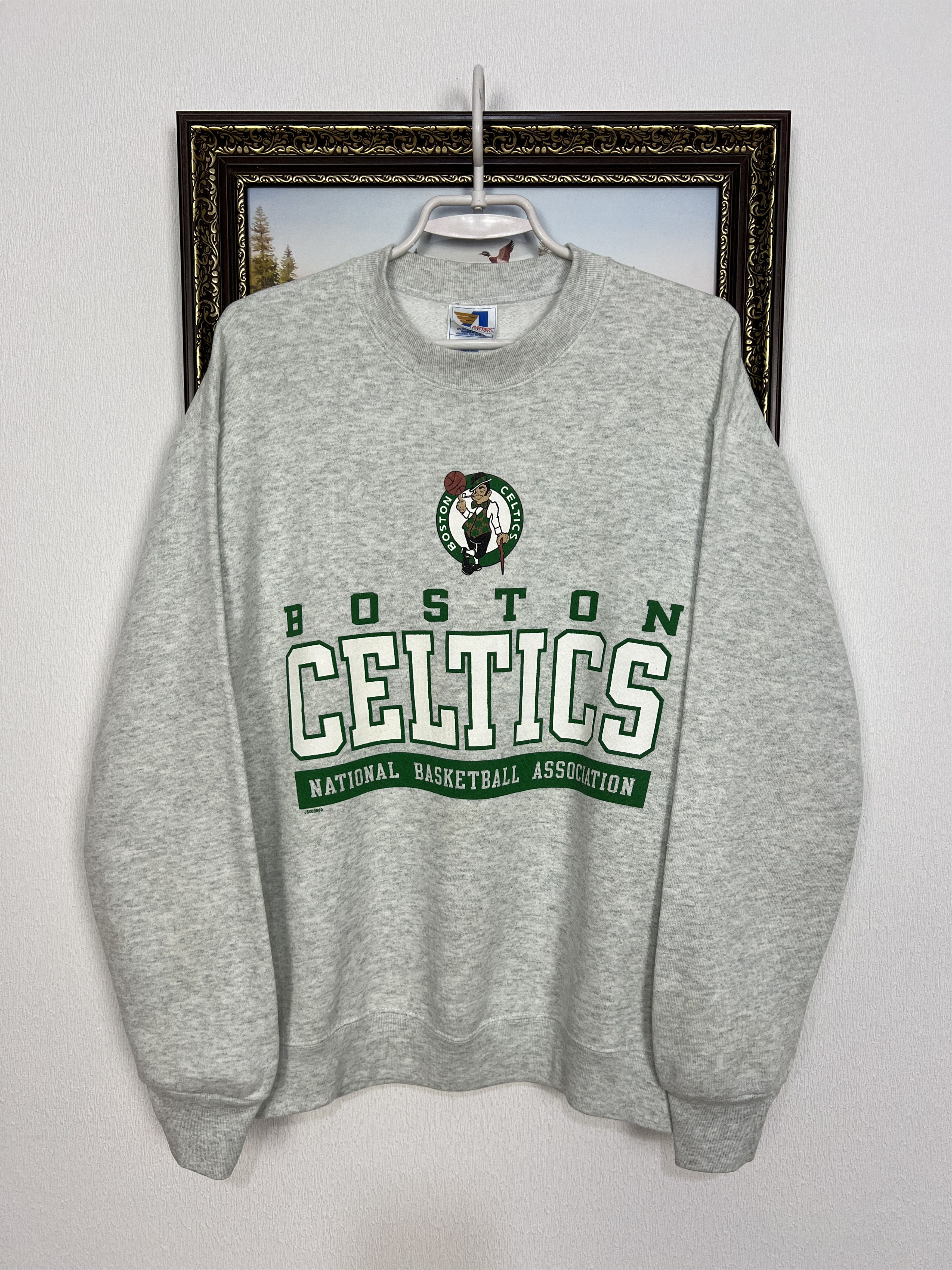 Vintage Boston Celtics NBA Over Print Sweatshirt Crewneck Rare Size US M / EU 48-50 / 2 - 1 Thumbnail