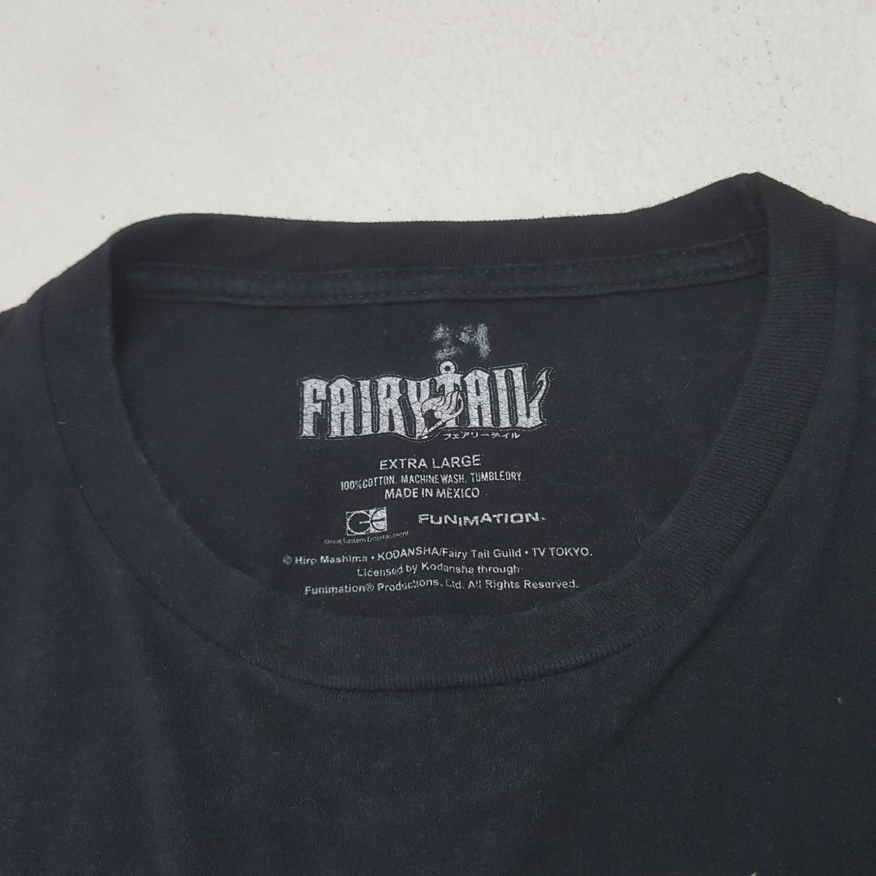 Anime Vintage Fairtail Anime Tee Tshirt Size US XL / EU 56 / 4 - 4 Thumbnail