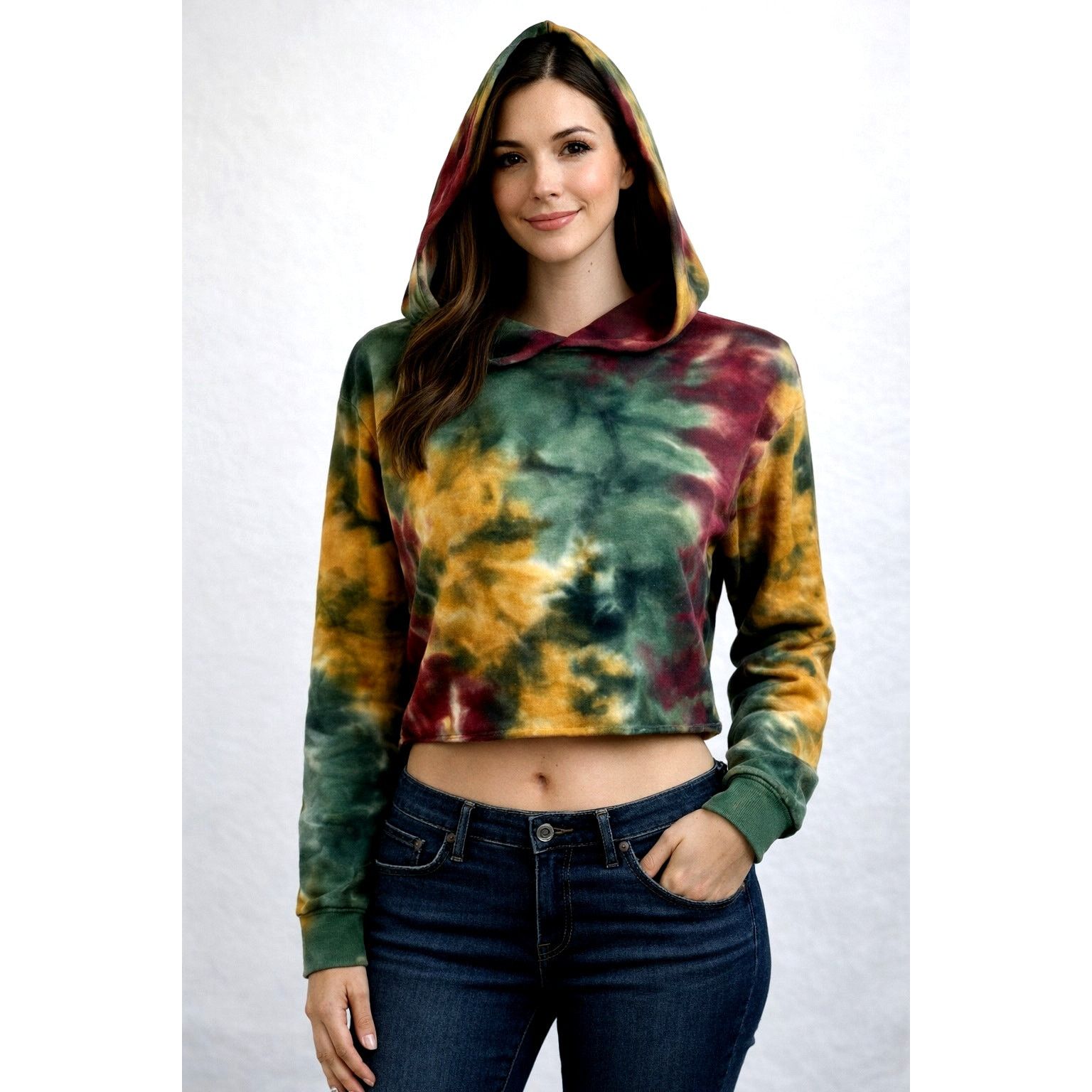 Other 525 America Dip Dye French Terry Hoodie Amber Multi S Size S / US 4 / IT 40 - 1 Thumbnail