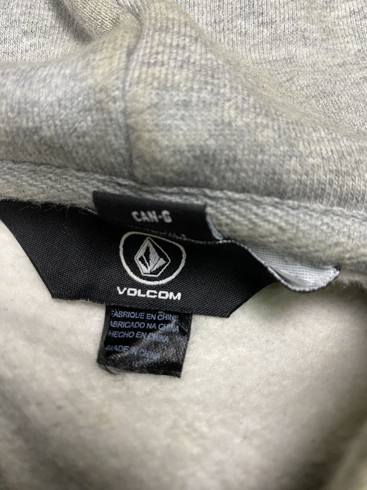 Vintage Vtg 90s Volvom Heavy Hoodie Pullover Size US L / EU 52-54 / 3 - 11 Thumbnail