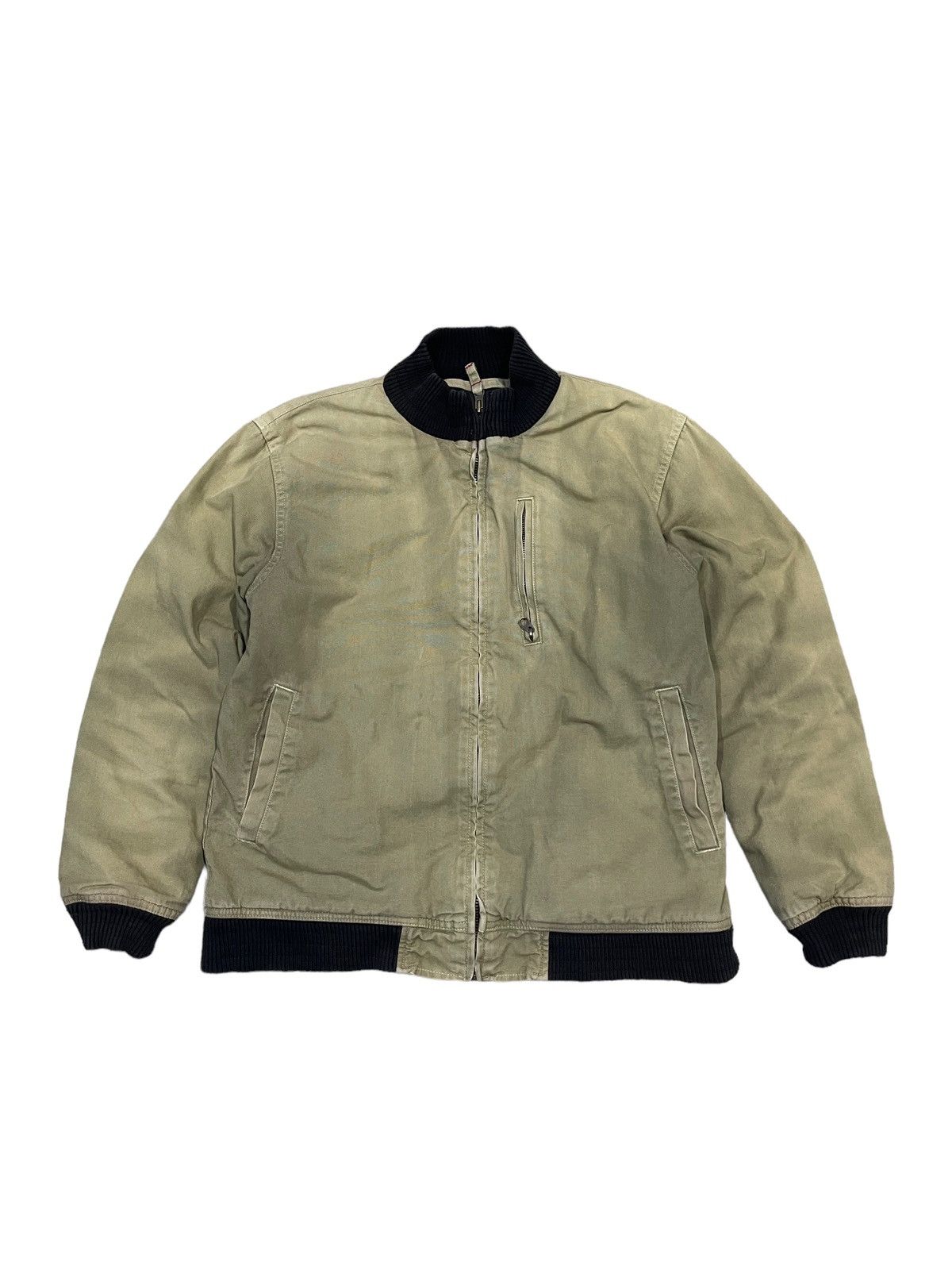 Vintage Gaijin Made Attention Bomber Jacket
