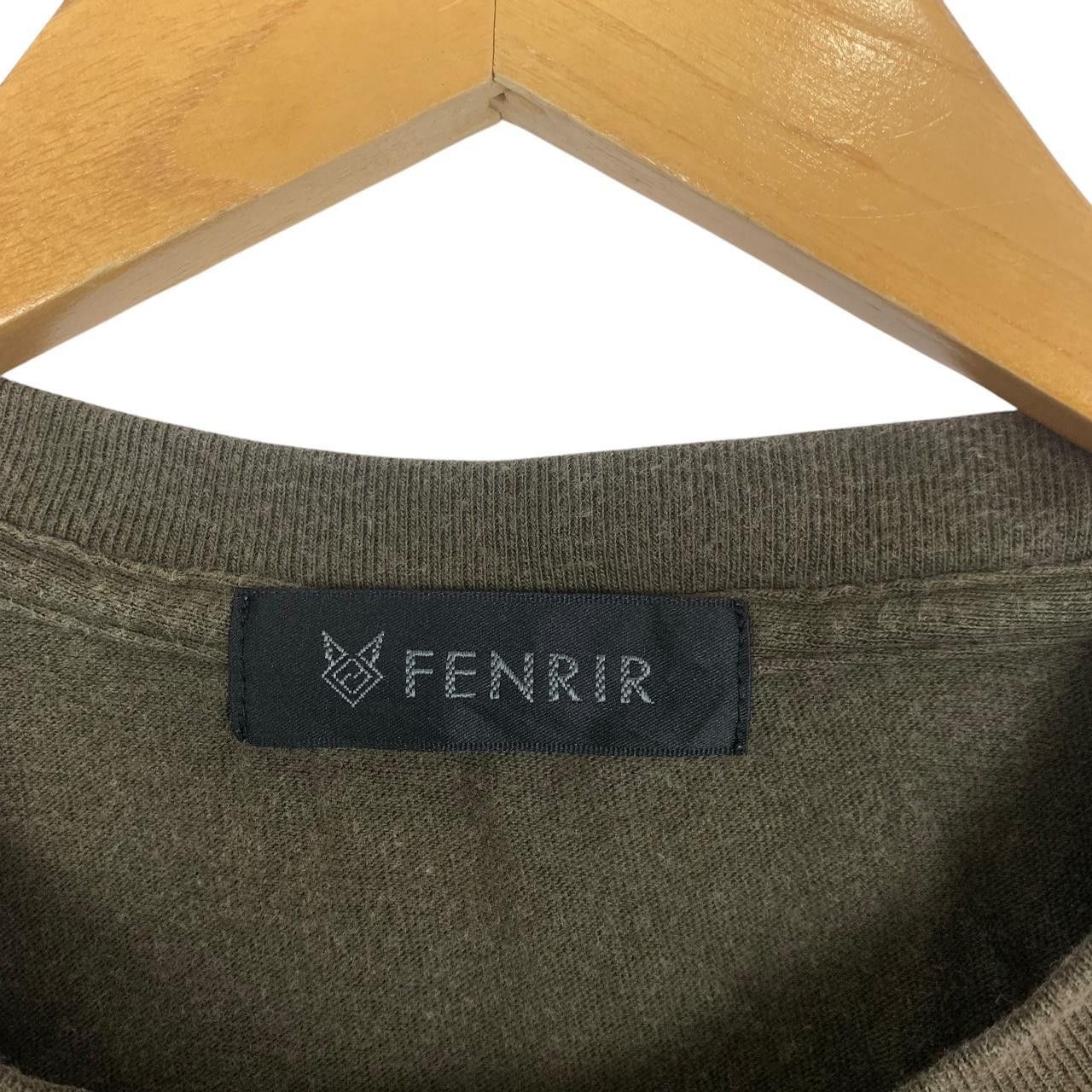 Vintage Vintage FENRIR FENDER Center Logo Oversized Baggy Tee Size US M / EU 48-50 / 2 - 3 Thumbnail