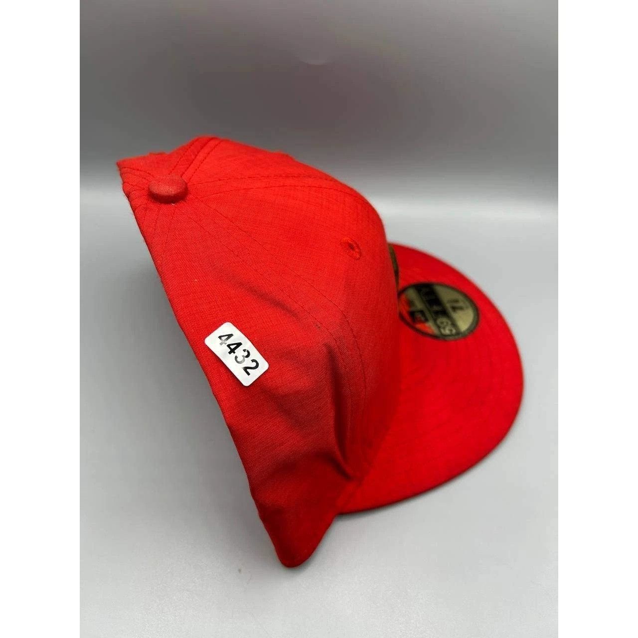New Era DC Shoes Hat Men 7 3/8 Red Embroidered Fitted Cap Size ONE SIZE - 9 Thumbnail