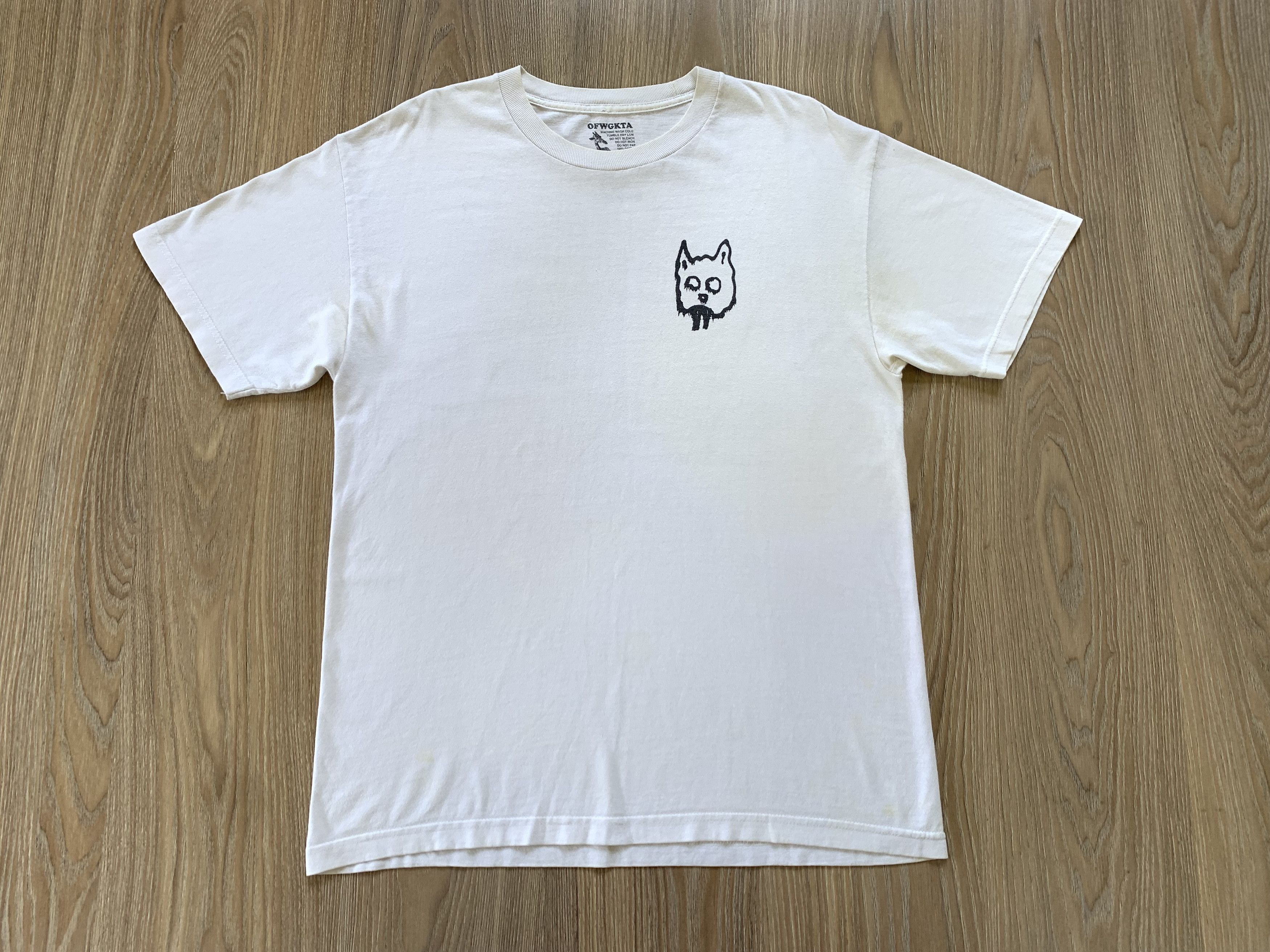 Odd Future Ofwgkta Vintage White T Shirt Size US L / EU 52-54 / 3 - 2 Thumbnail