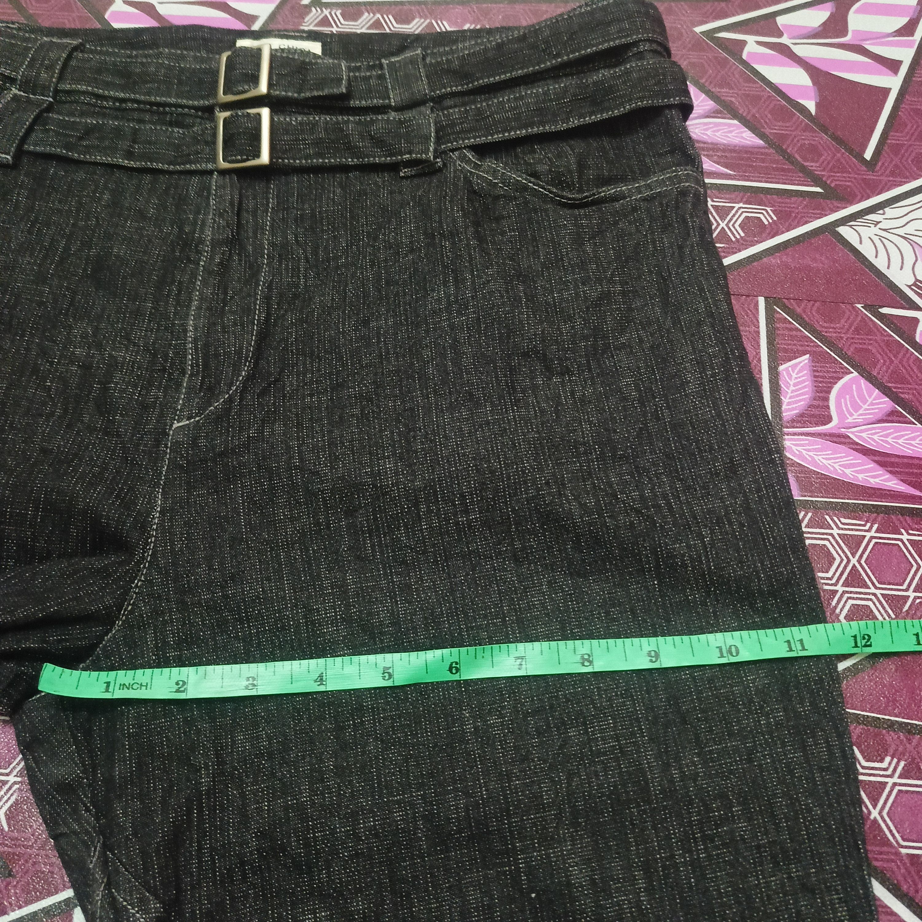 Designer × Japanese Brand 💥90s Japanese Cest Chica Bleu Double belt Baggy pants Size US 32 / EU 48 - 18 Thumbnail