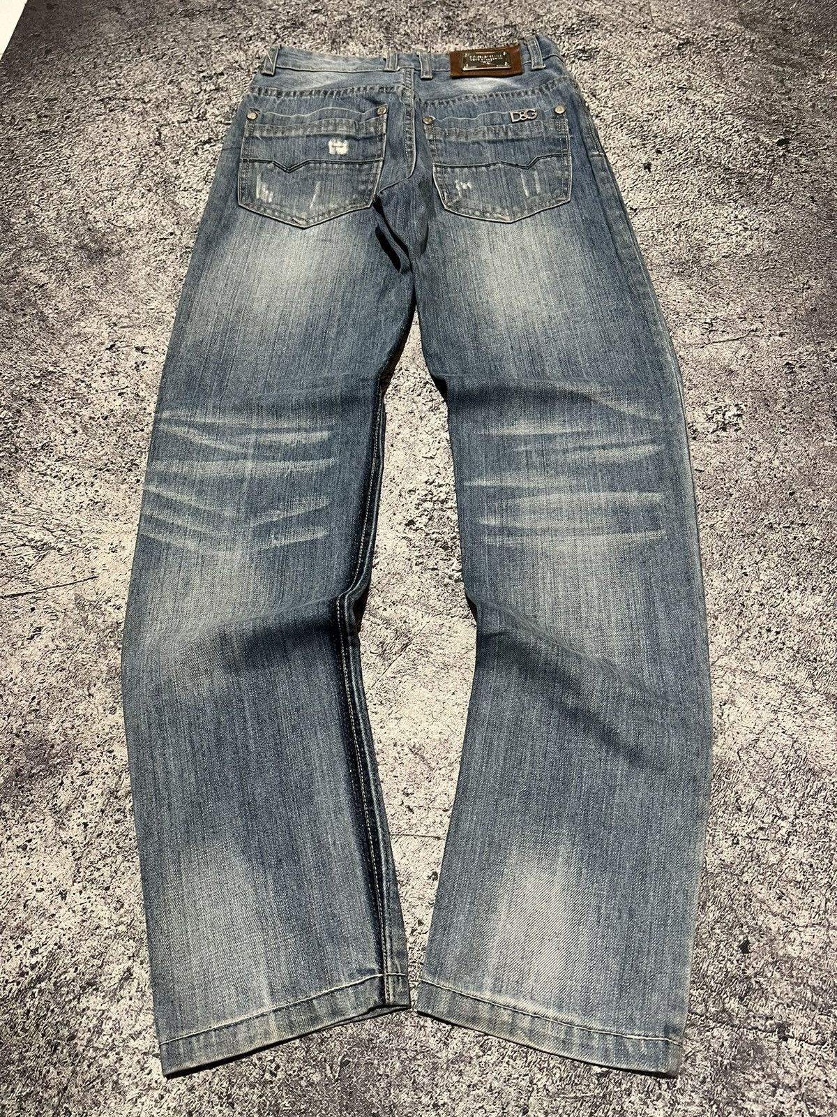 Kapital 2000s Archival Diesel Dolce Gabbana Wash Jeans y2k Lgb Size US 27 - 2 Thumbnail