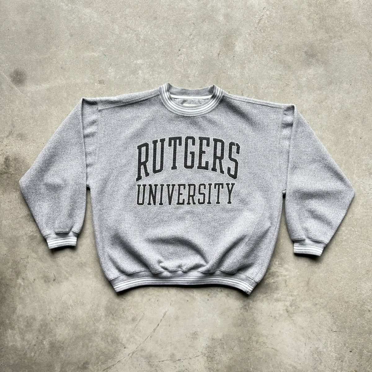 Gear for Sports vintage 90s RUTGERS UNIVERSITY college Spellout sweatshirt Size US XL / EU 56 / 4 - 7 Thumbnail