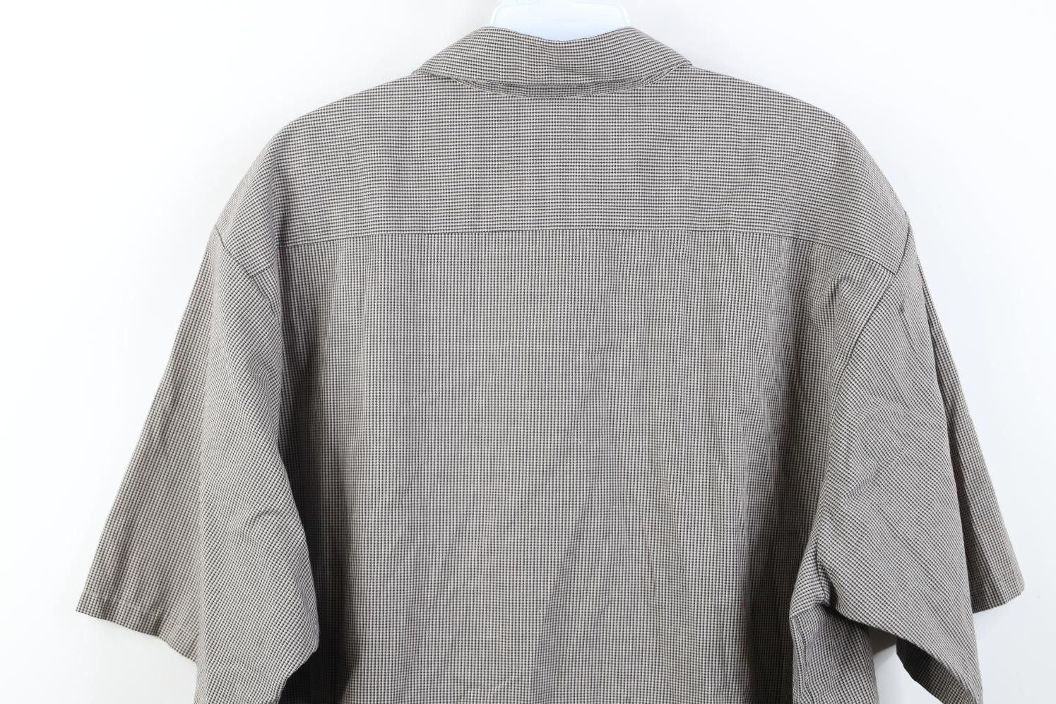Vintage Vintage 90s Streetwear Short Sleeve Button Shirt Plaid Size US XL / EU 56 / 4 - 12 Thumbnail