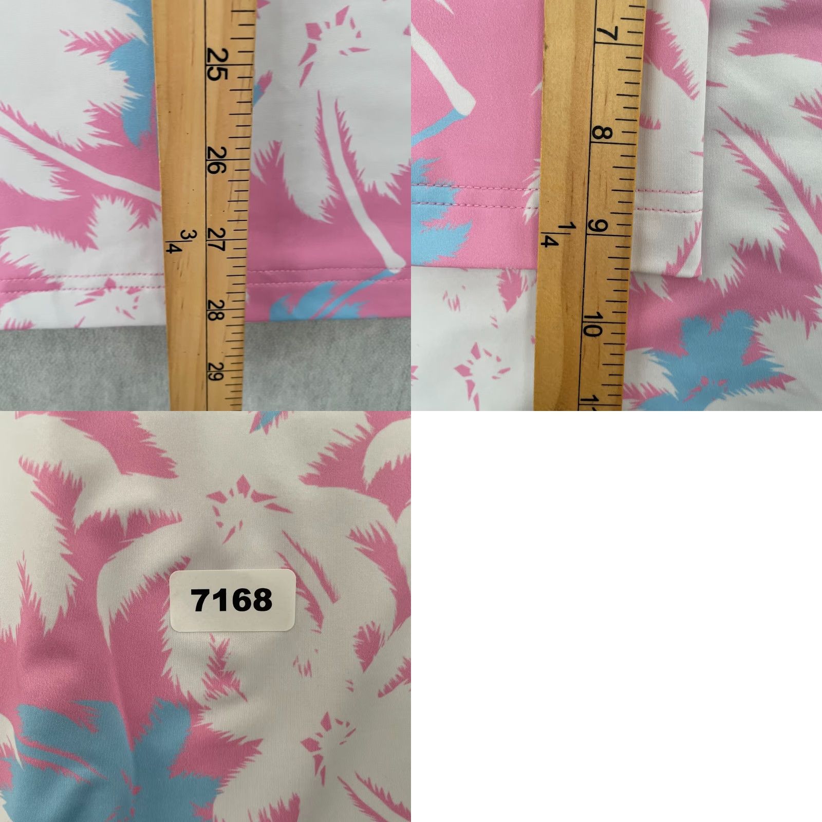 Vintage Sunday Swagger Shirt Polo Short Sleeve Palm Tree Golf Men Adult Extra Large Pink Size US XL / EU 56 / 4 - 8 Thumbnail