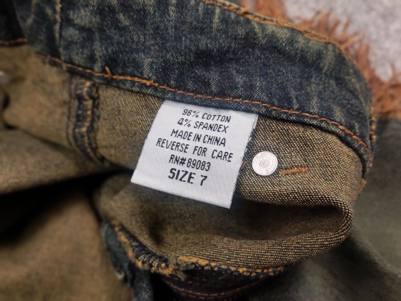 If Six Was Nine Vintage if six was nine style Faded denim Jeans Y2K l.g.b. Size US 30 / EU 46 - 15 Thumbnail